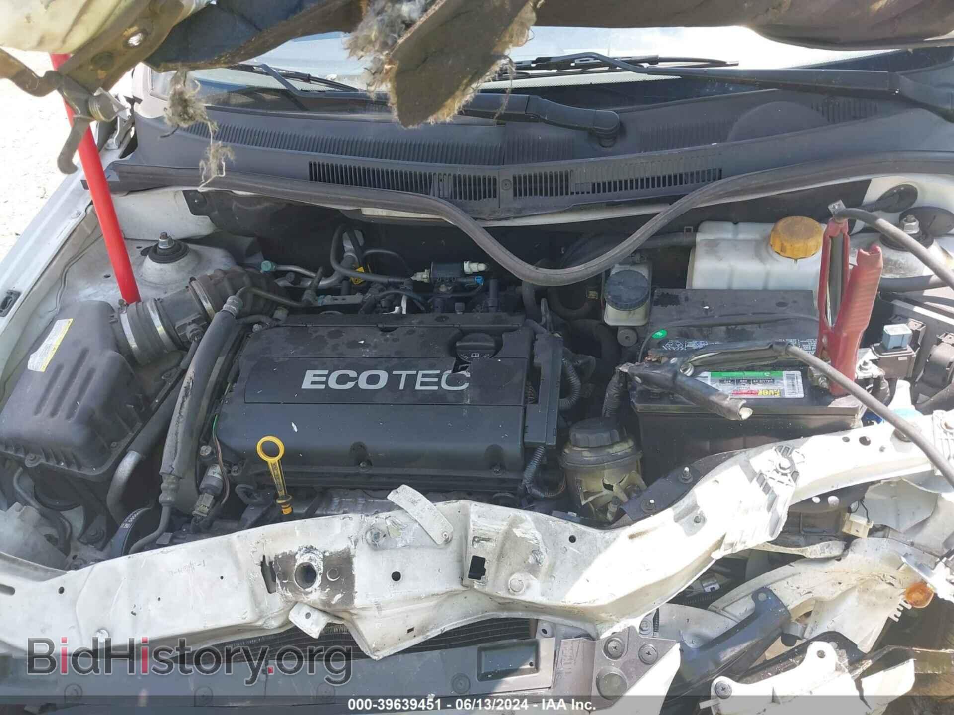 2009 CHEVROLET AVEO - VIN: KL1TD66E39B607848 - Фото 10