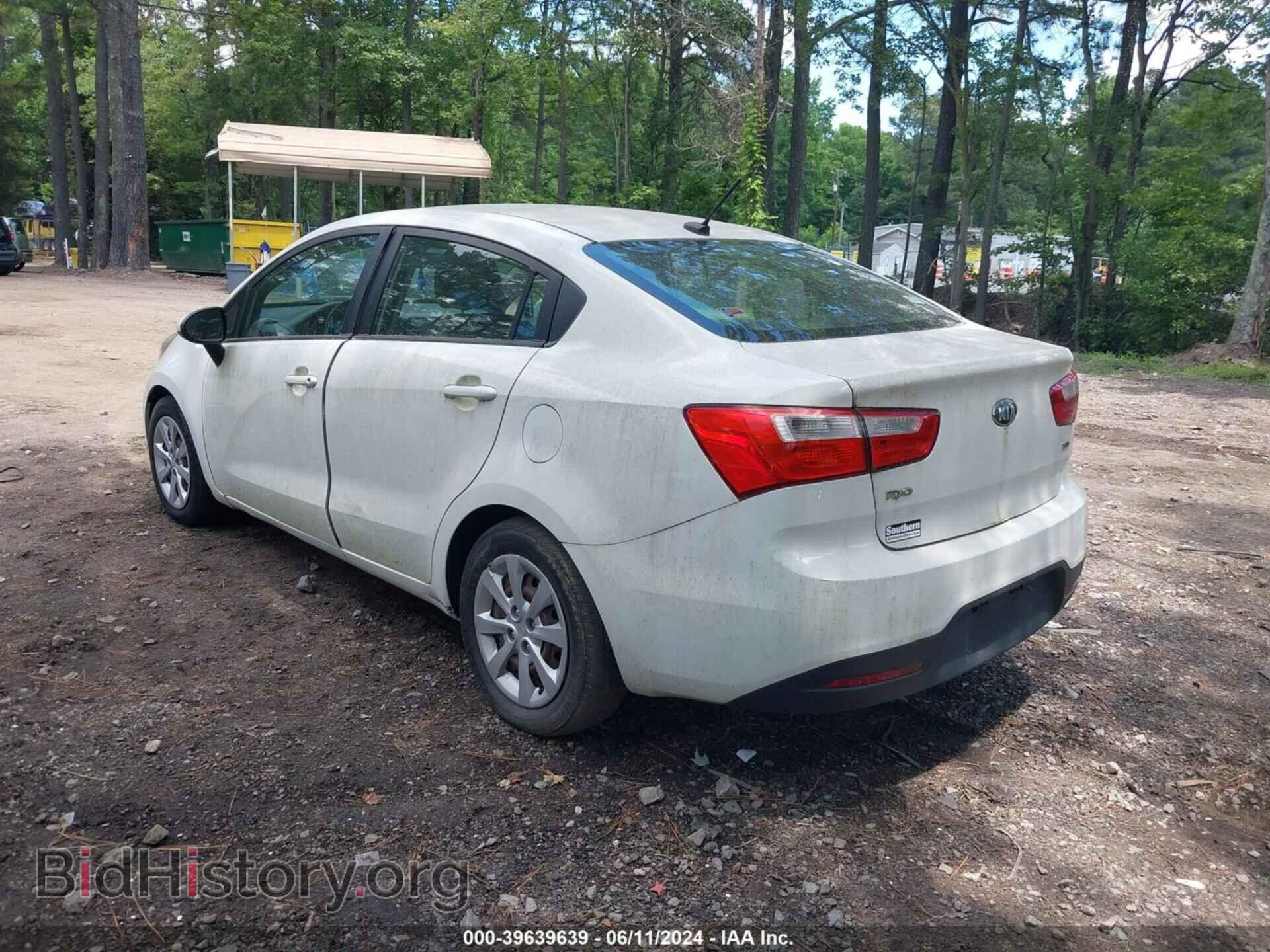 2014 KIA RIO - VIN: KNADM4A38E6371379 - Фото 3