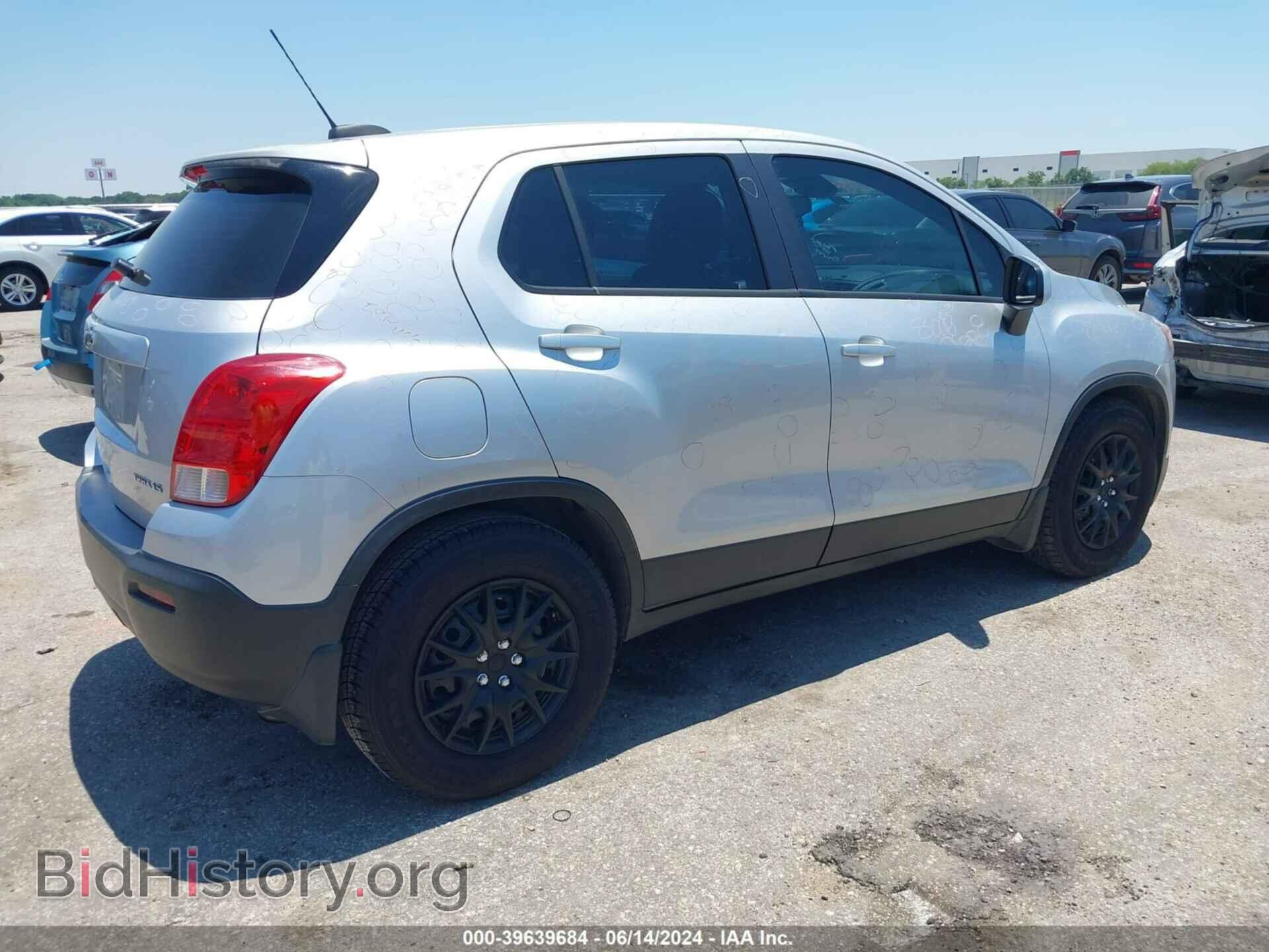2015 CHEVROLET TRAX - VIN: KL7CJKSB9FB217481 - Фото 4