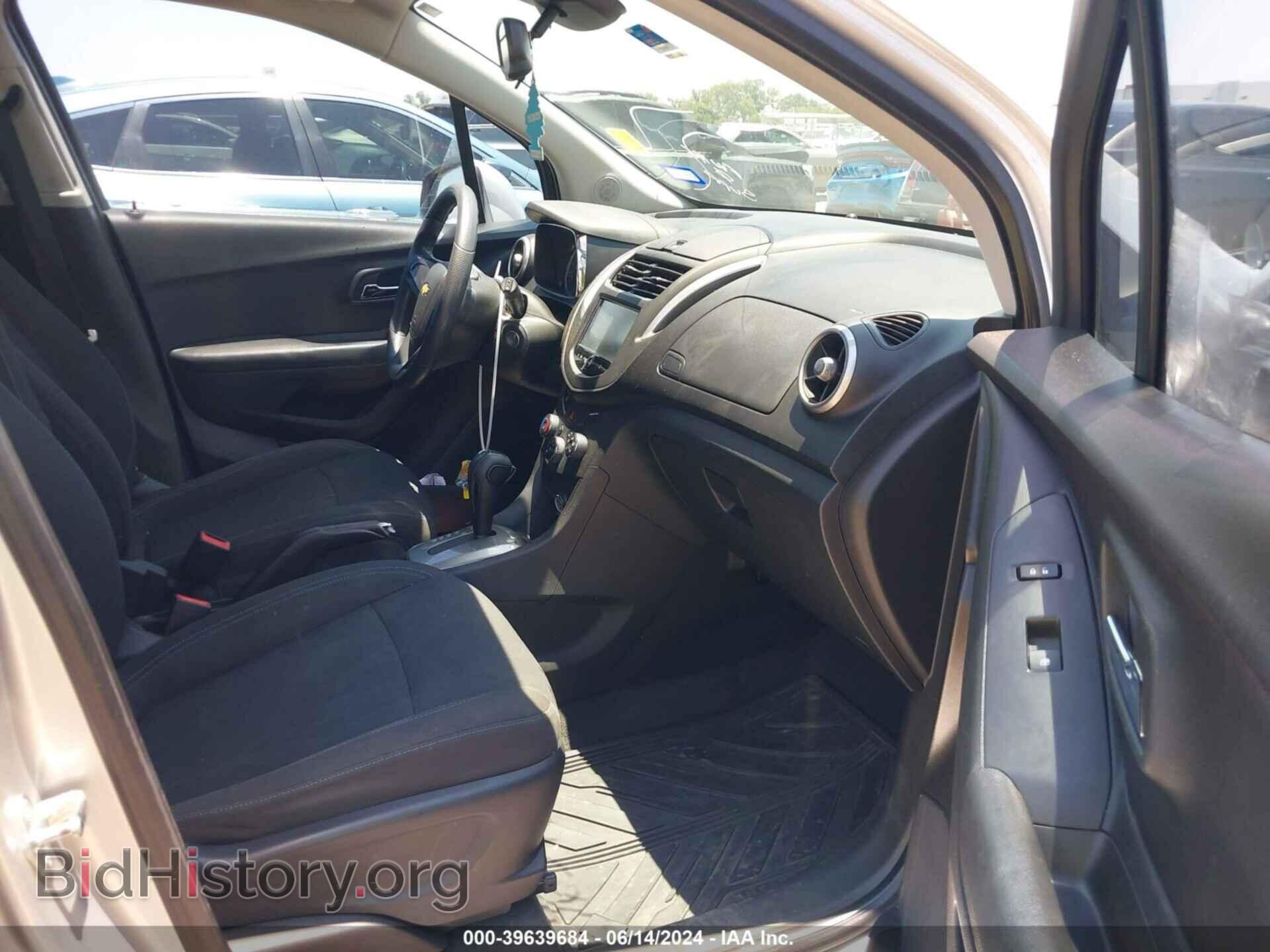 2015 CHEVROLET TRAX - VIN: KL7CJKSB9FB217481 - Фото 5