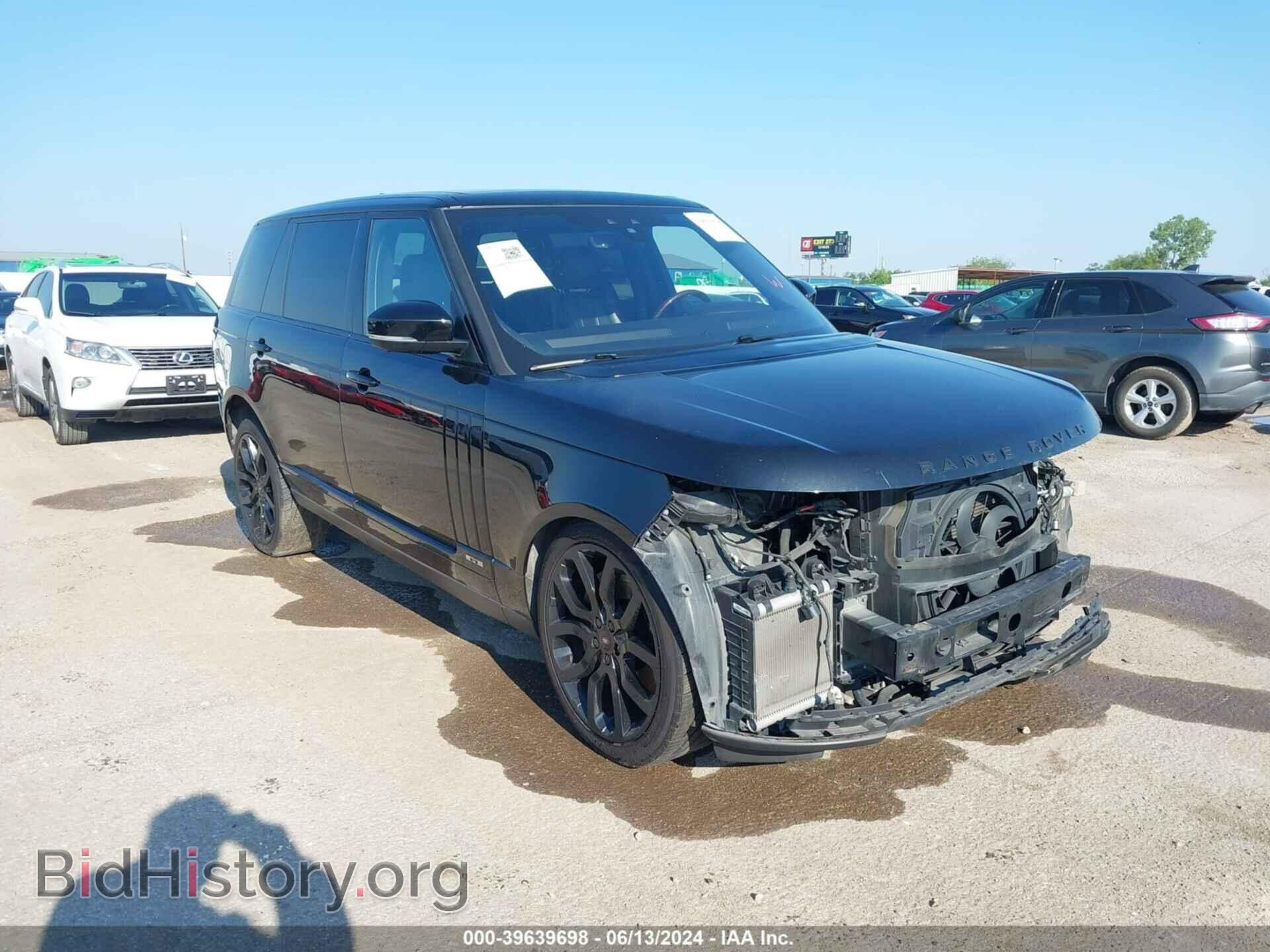 Photo SALGS5FE0HA323181 - LAND ROVER RANGE ROVER 2017