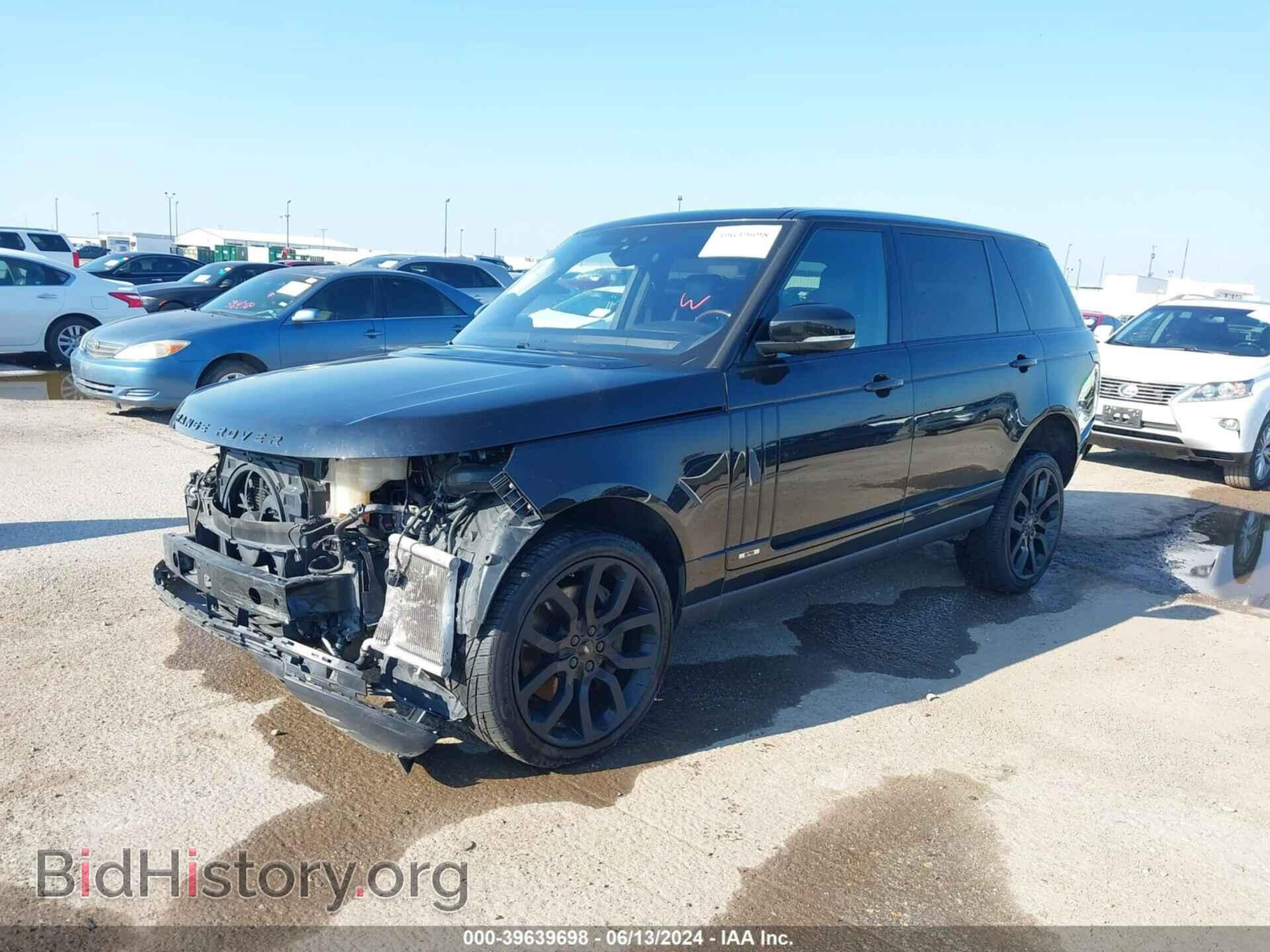 2017 LAND ROVER RANGE ROVER - VIN: SALGS5FE0HA323181 - Фото 2