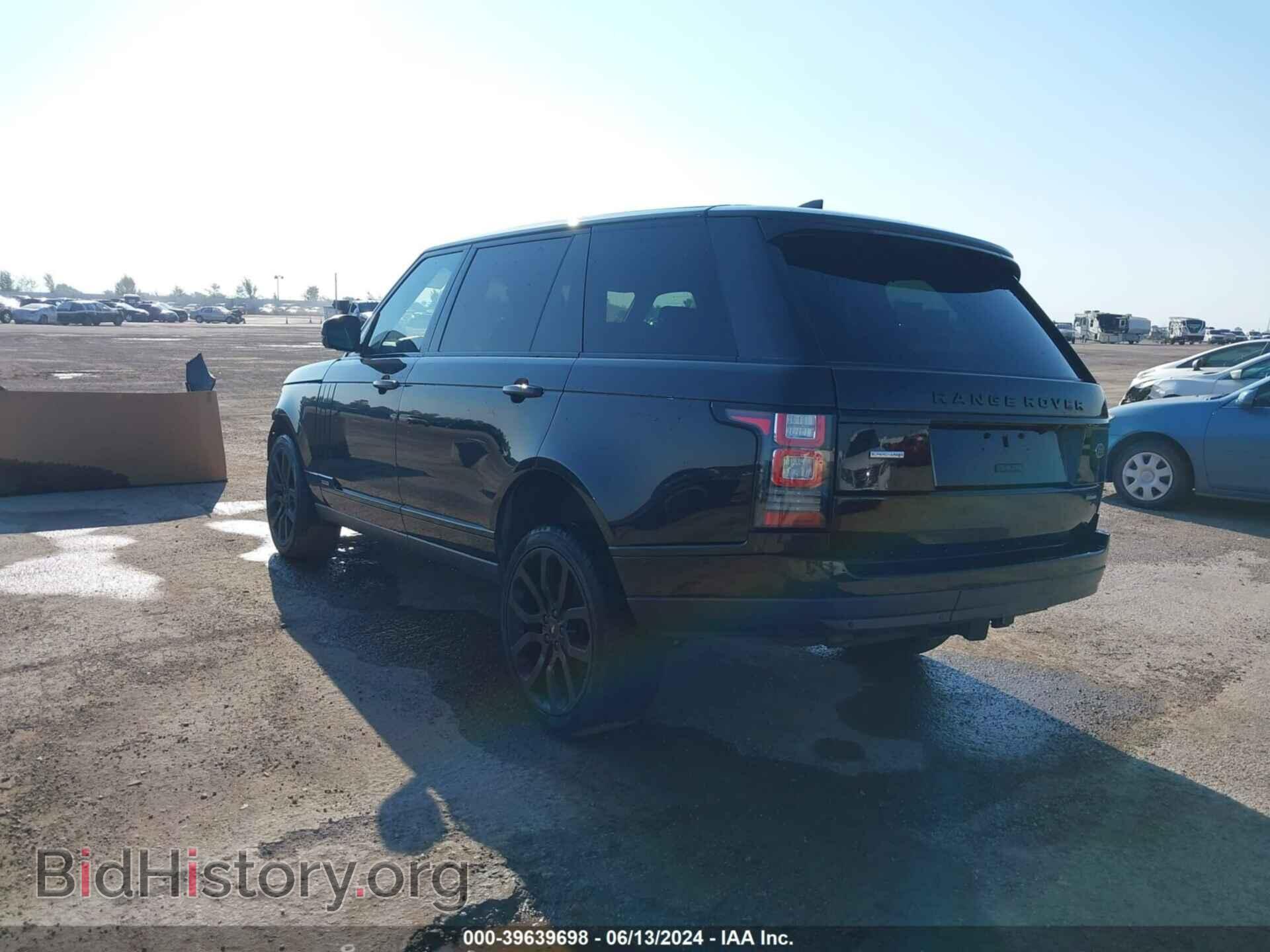 2017 LAND ROVER RANGE ROVER - VIN: SALGS5FE0HA323181 - Фото 3