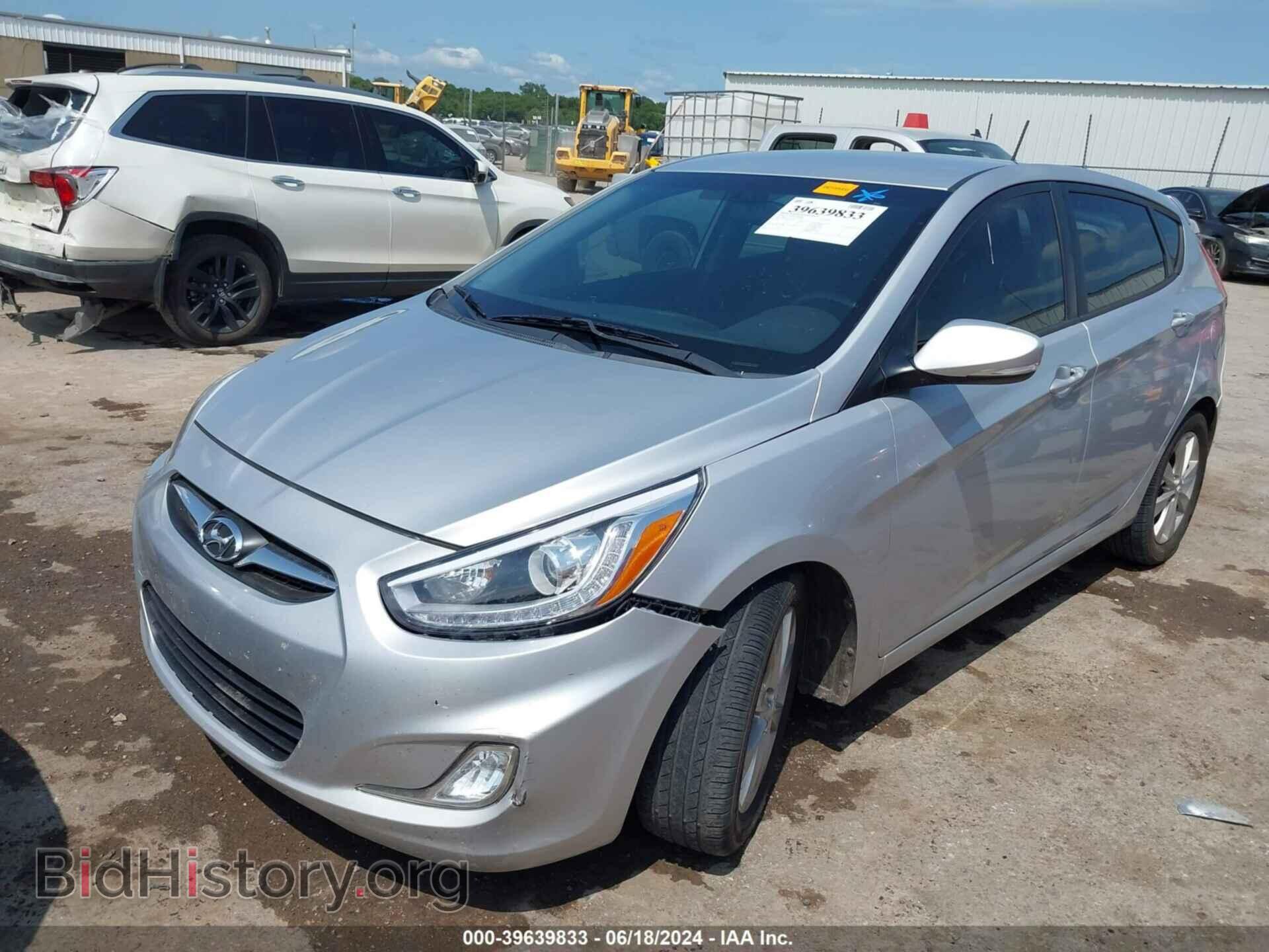 2014 HYUNDAI ACCENT - VIN: KMHCU5AE2EU152544 - Фото 2
