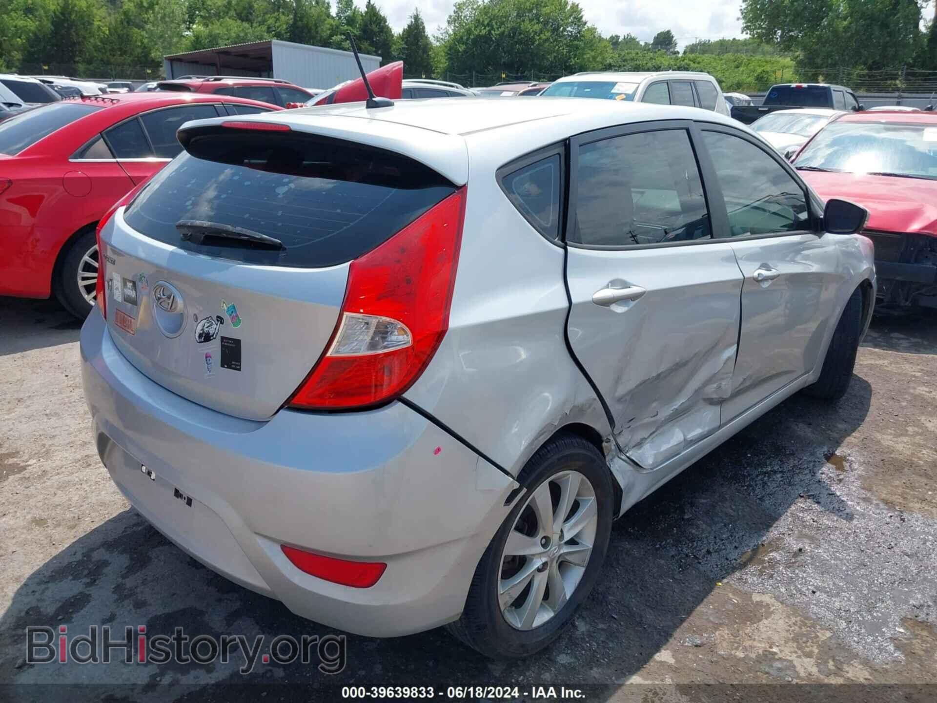 2014 HYUNDAI ACCENT - VIN: KMHCU5AE2EU152544 - Фото 4