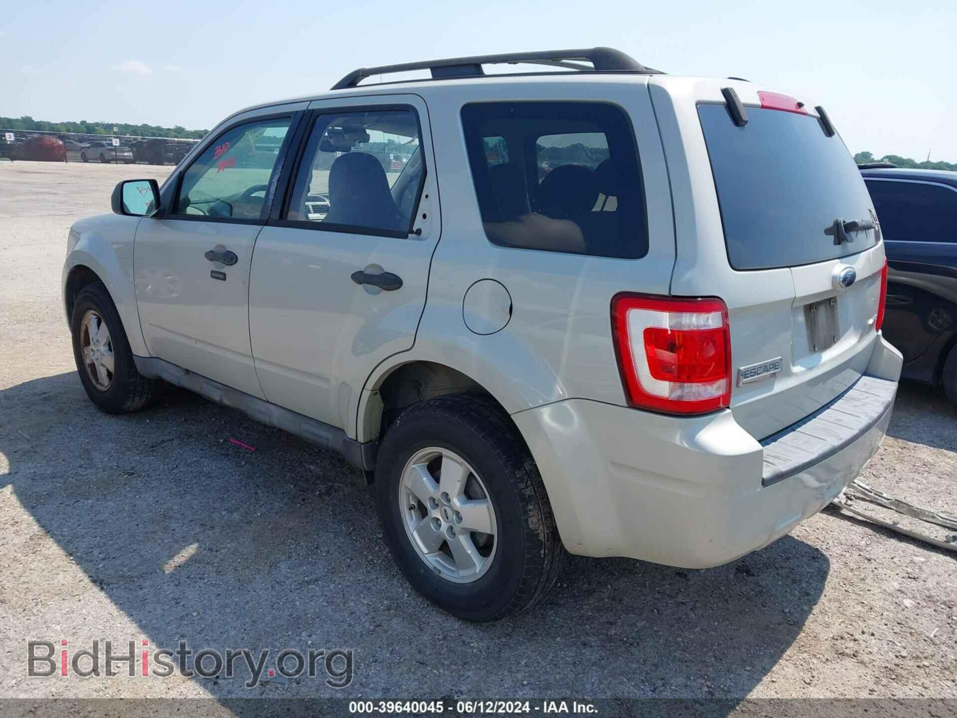 2009 FORD ESCAPE - VIN: 1FMCU93789KA29287 - Фото 3