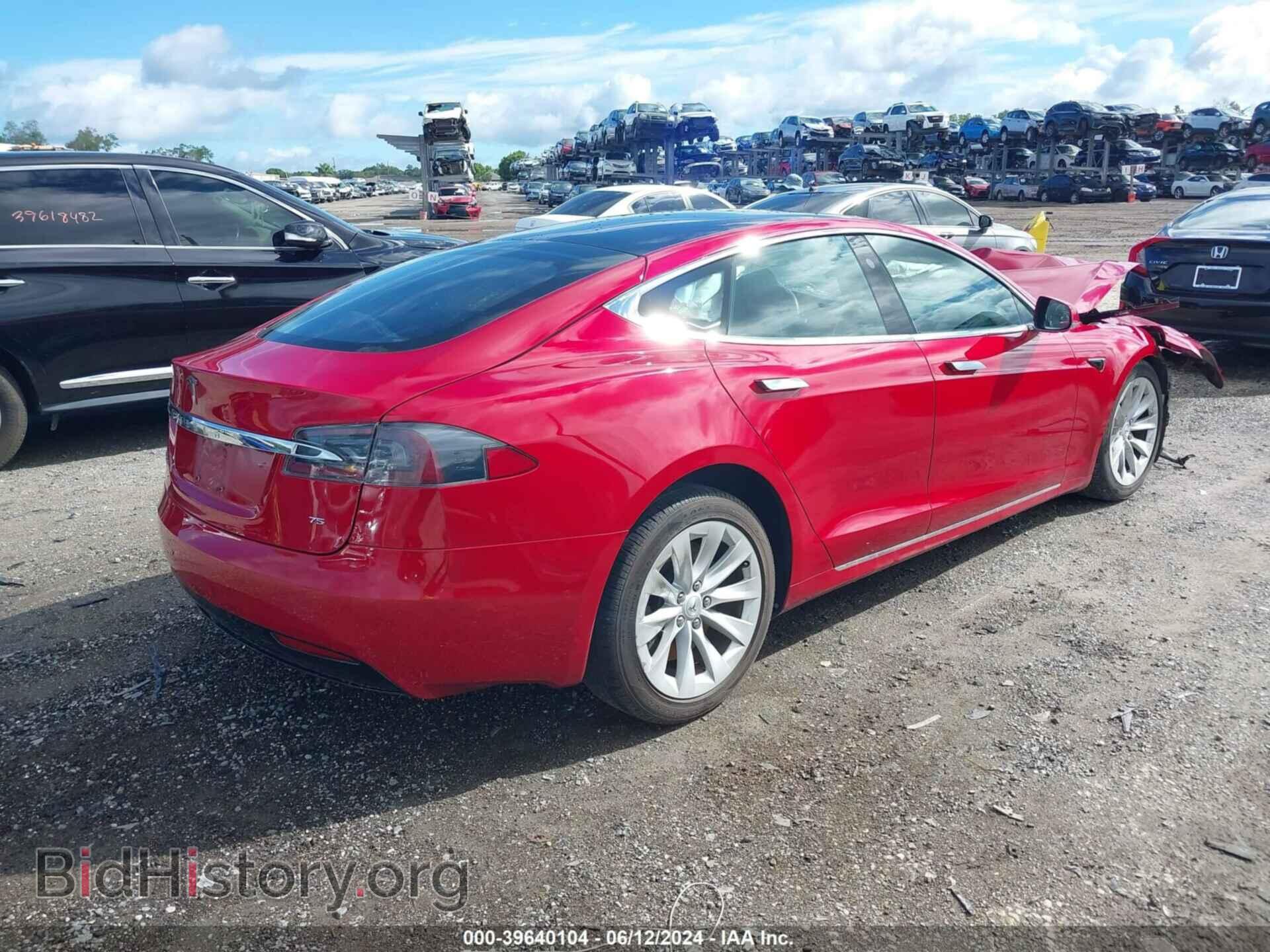 2017 TESLA MODEL S - VIN: 5YJSA1E16HF199730 - Фото 4