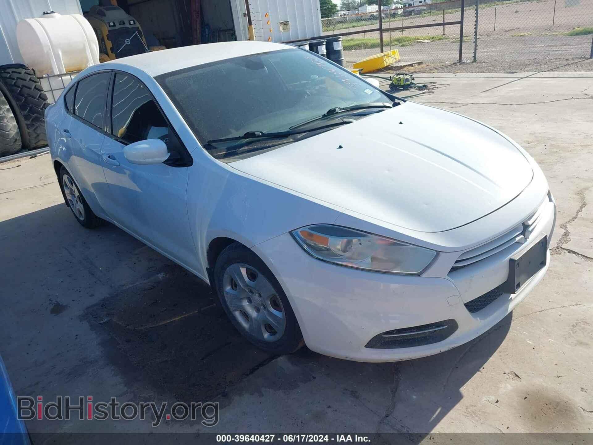 Фотография 1C3CDFAAXFD403873 - DODGE DART 2015