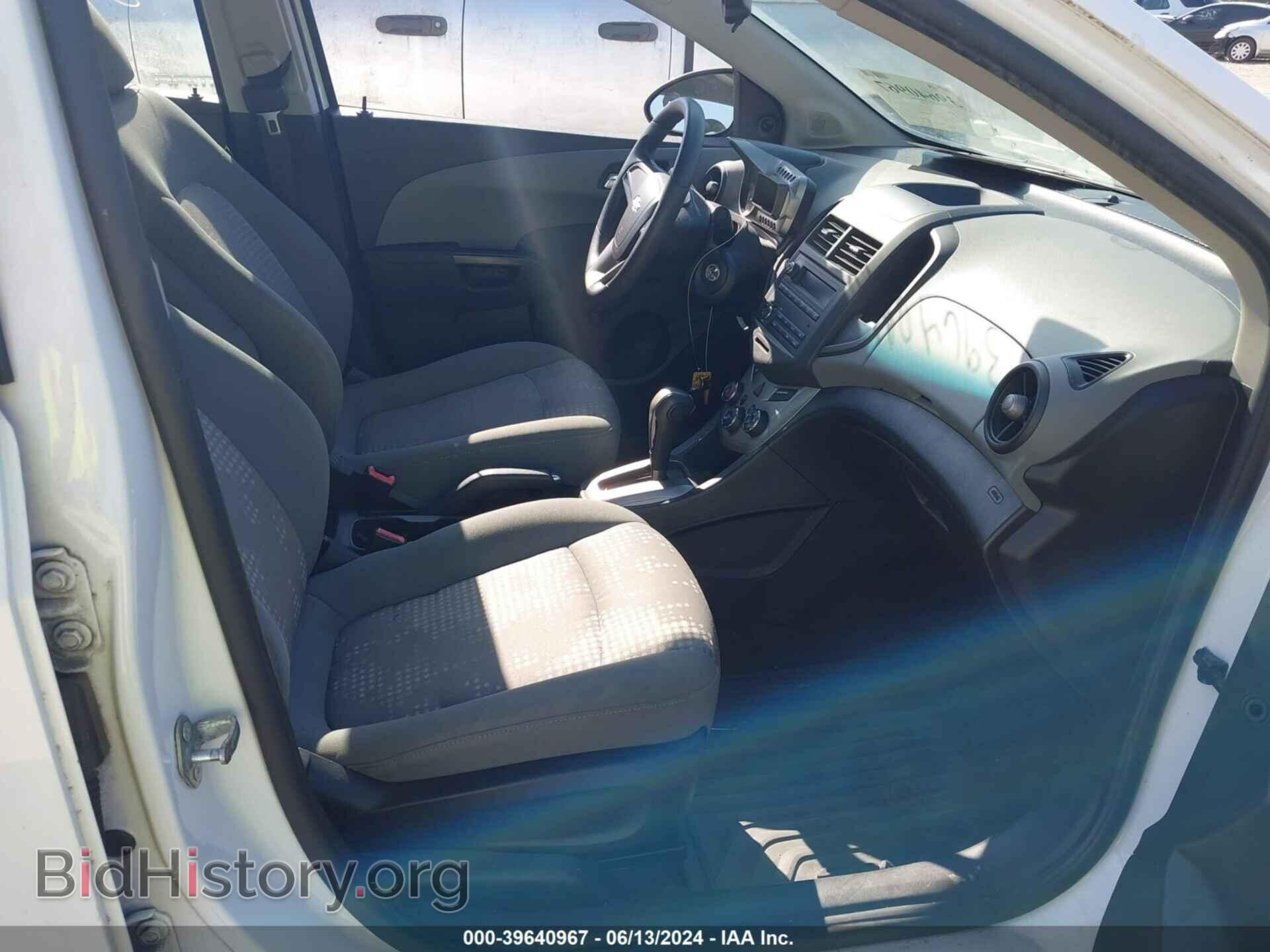 2013 CHEVROLET SONIC - VIN: 1G1JA5SH3D4128807 - Фото 5