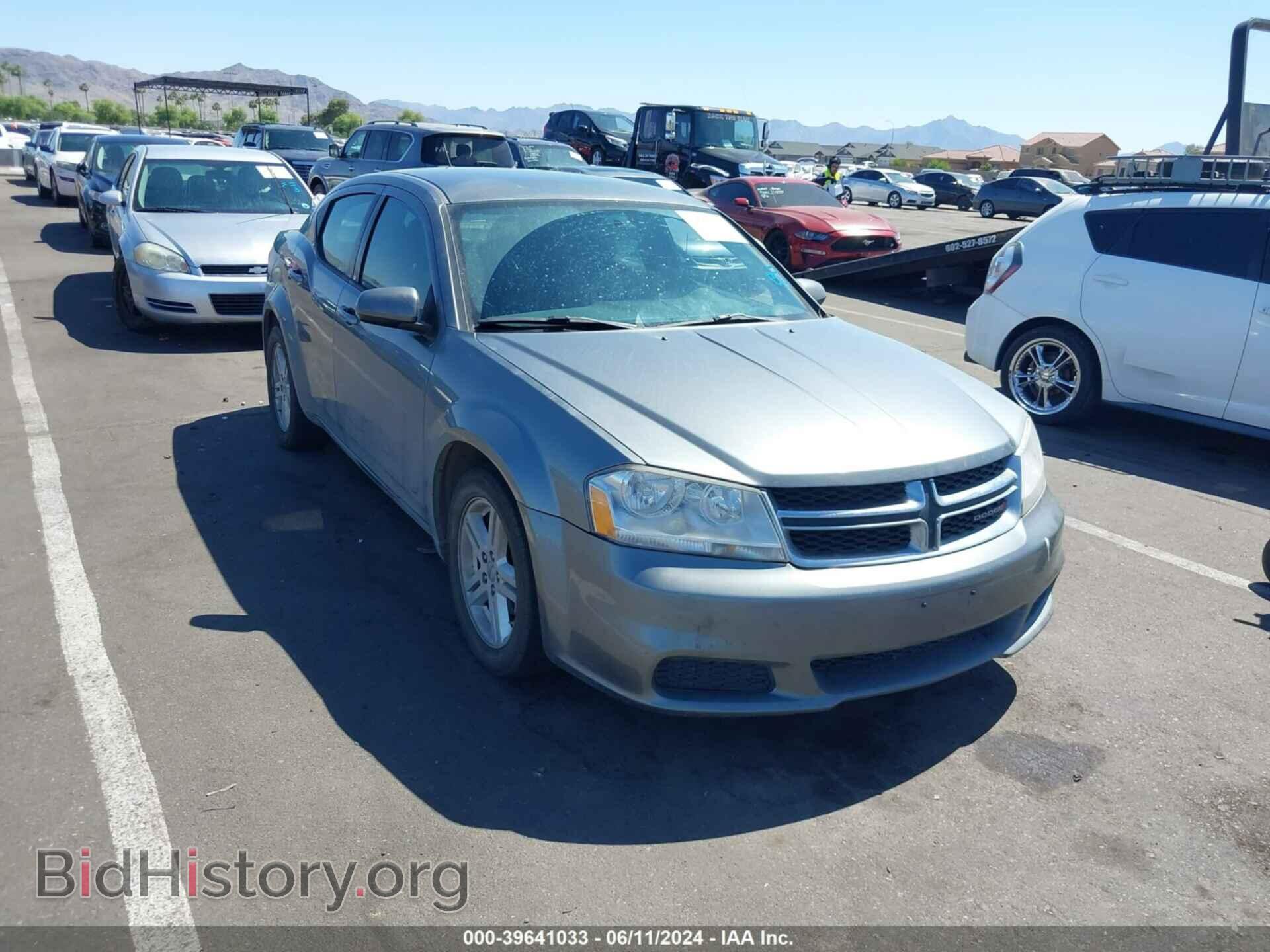 Фотография 1C3CDZCB8CN206519 - DODGE AVENGER 2012