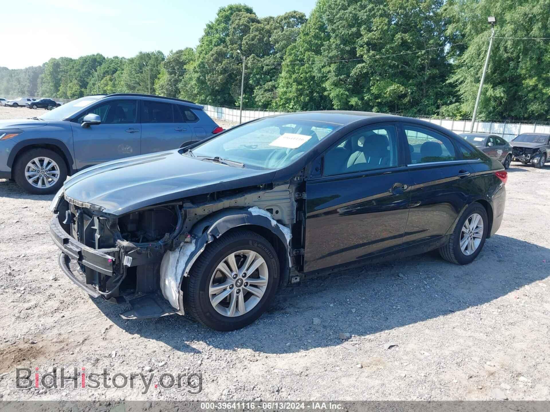 2014 HYUNDAI SONATA - VIN: 5NPEB4ACXEH898844 - Фото 2