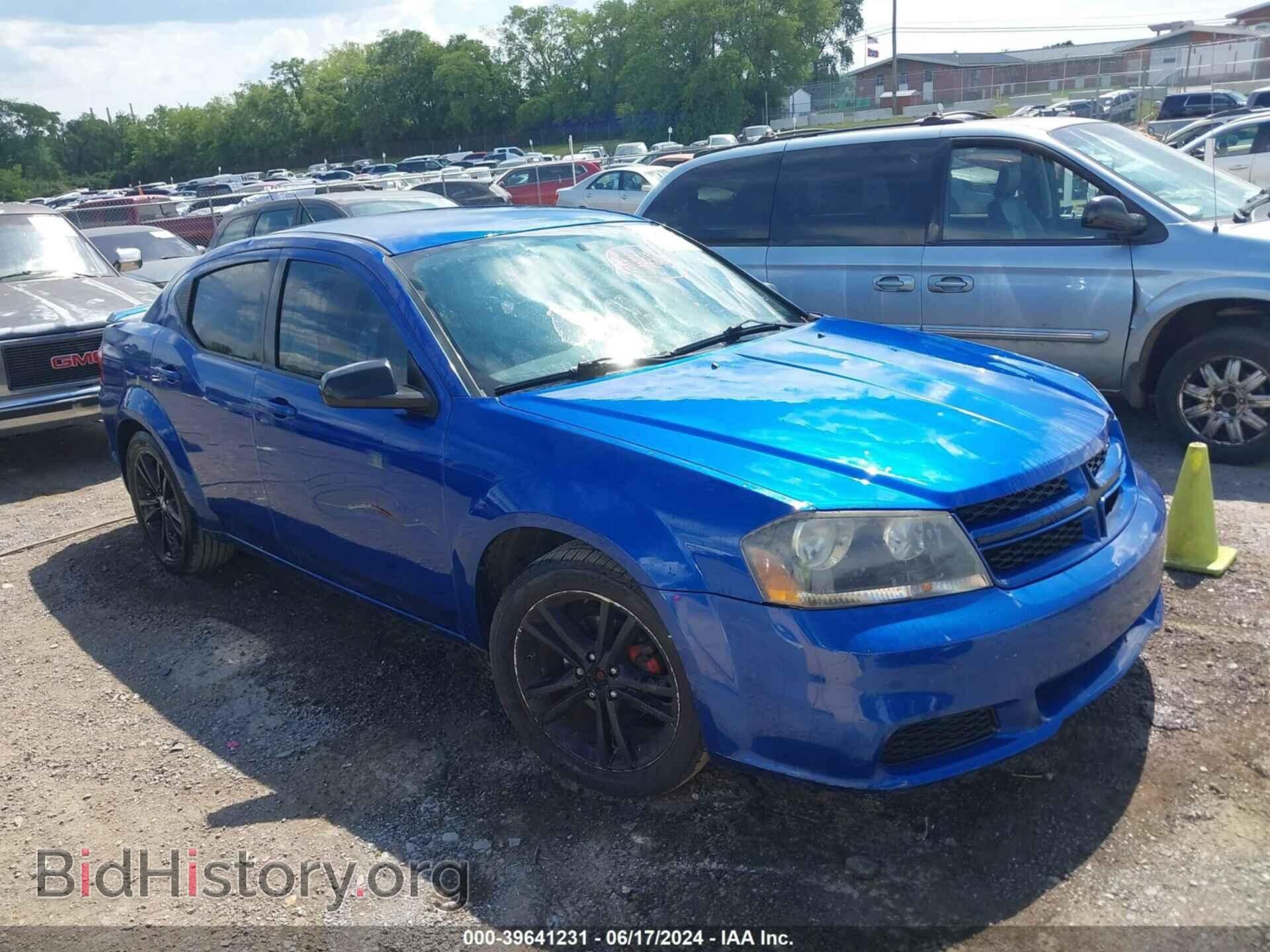 Фотография 1C3CDZAG4EN160396 - DODGE AVENGER 2014