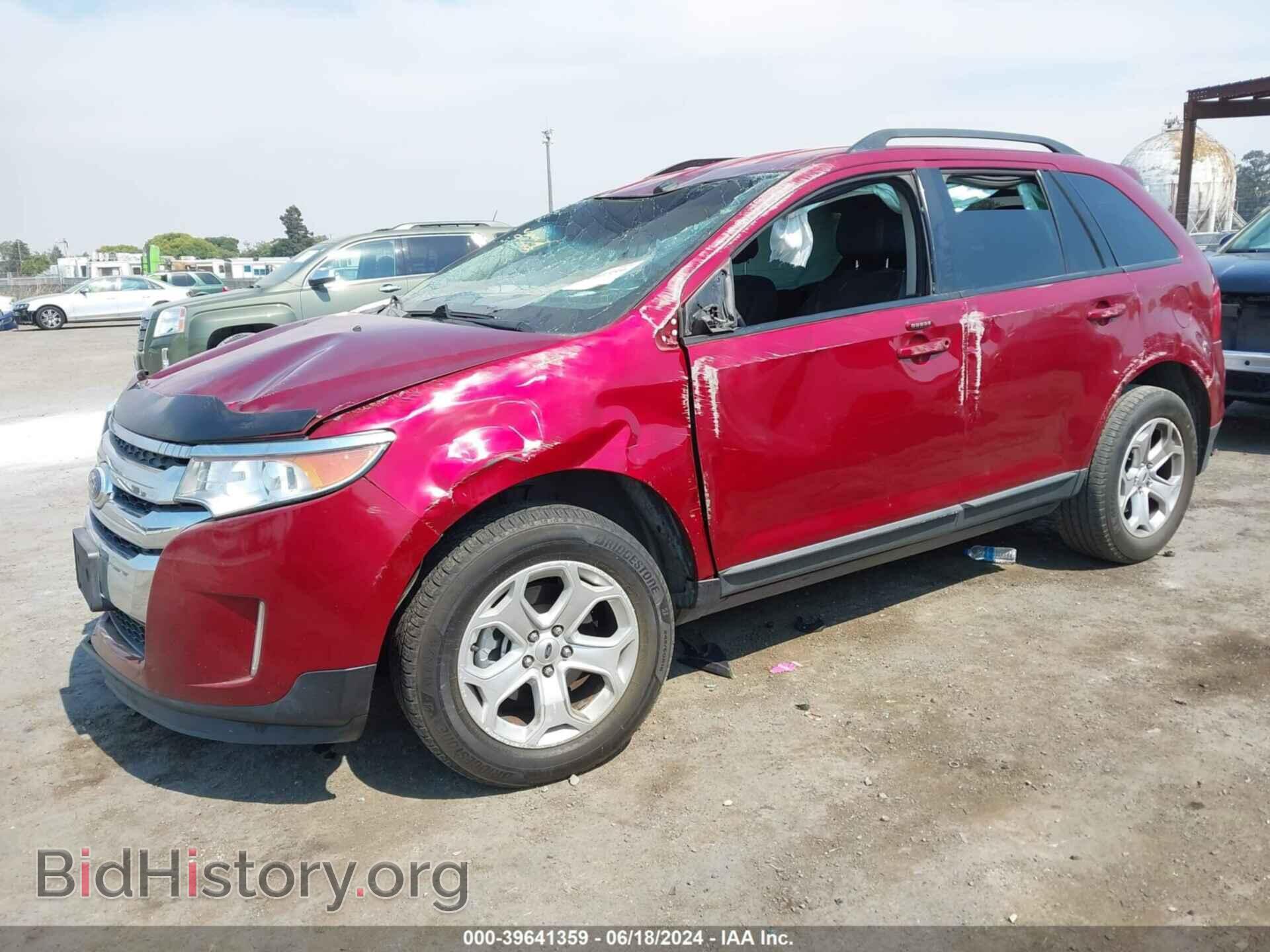 2014 FORD EDGE - VIN: 2FMDK4JC1EBA62598 - Фото 2
