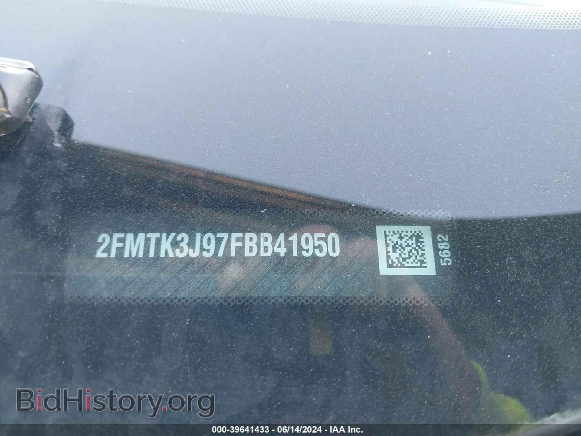 2015 FORD EDGE - VIN: 2FMTK3J97FBB41950 - Photo 9