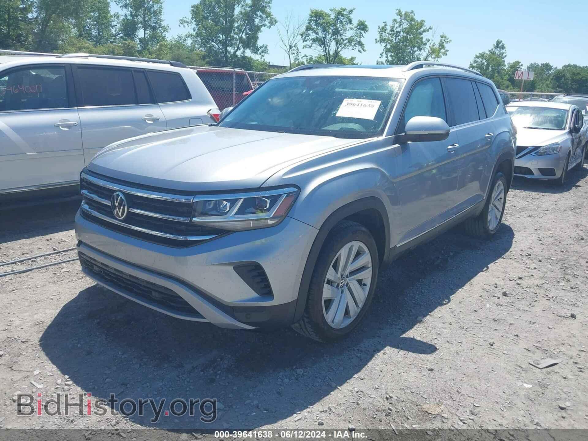2021 VOLKSWAGEN ATLAS - VIN: 1V2BR2CA8MC517841 - Фото 2