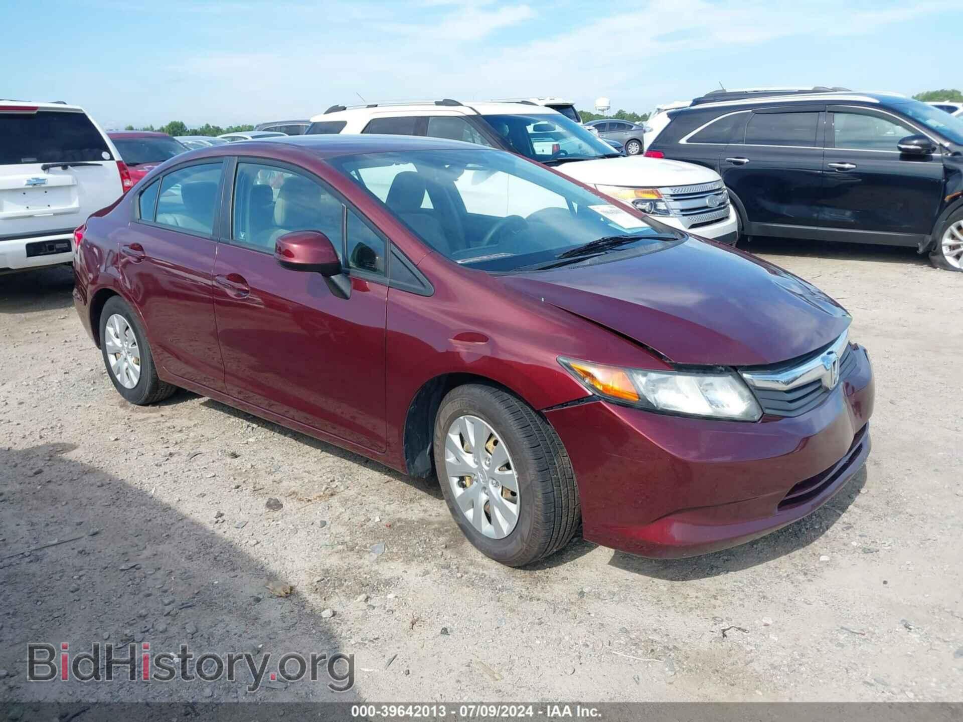 Photo 2HGFB2F5XCH574898 - HONDA CIVIC 2012