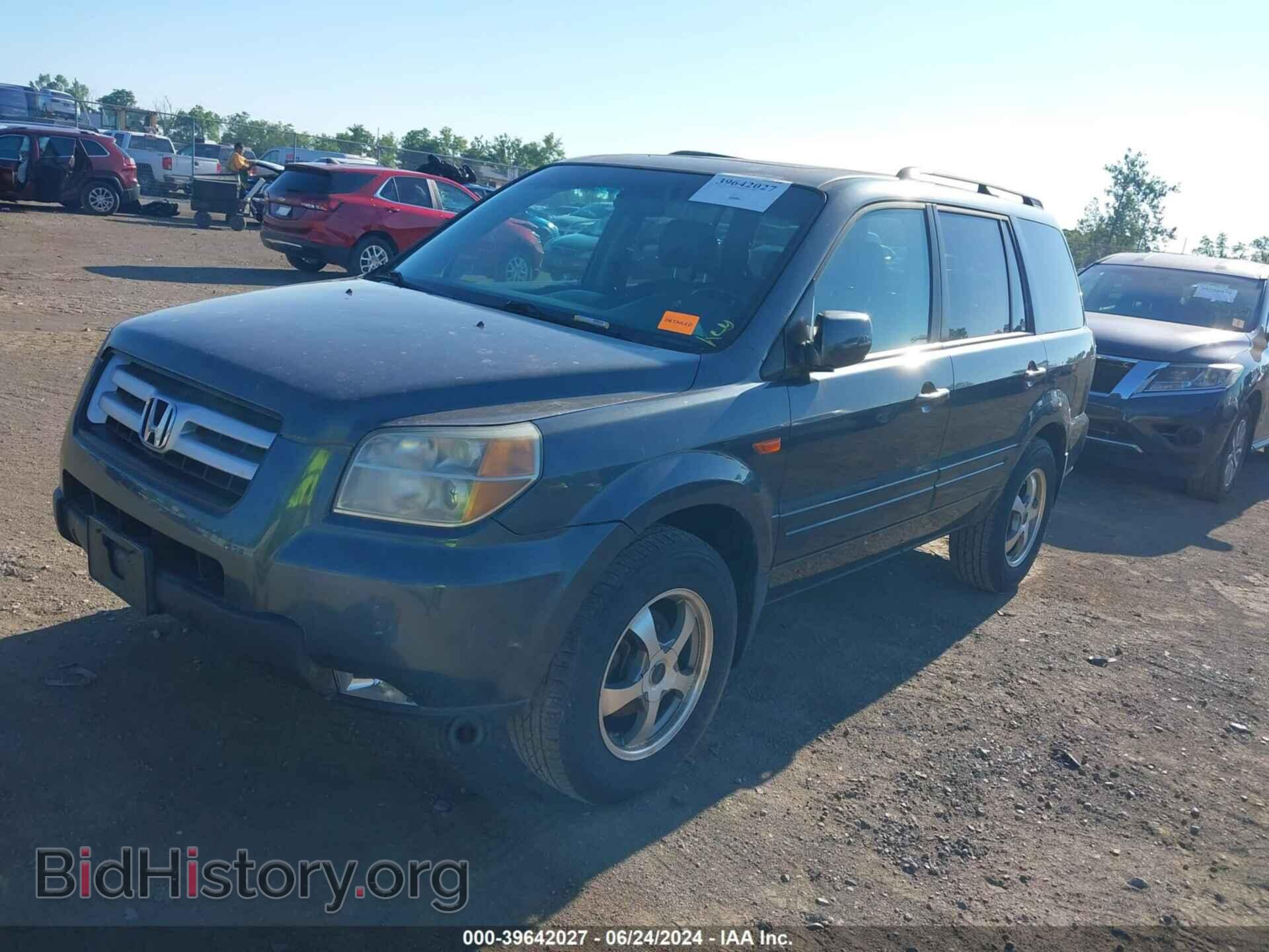 2006 HONDA PILOT - VIN: 2HKYF186X6H503305 - Фото 2
