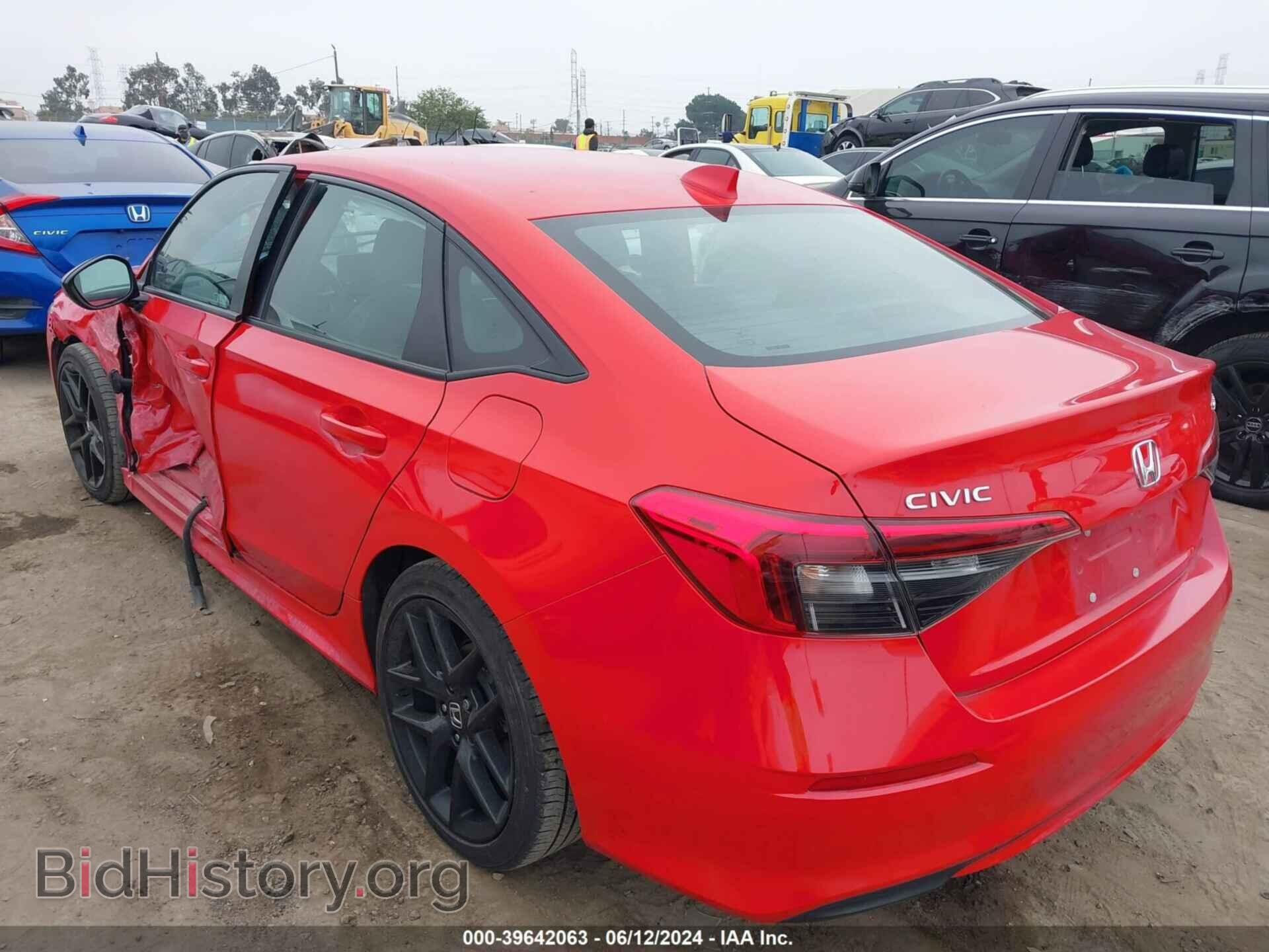 2023 HONDA CIVIC - VIN: 2HGFE2F55PH526321 - Фото 3