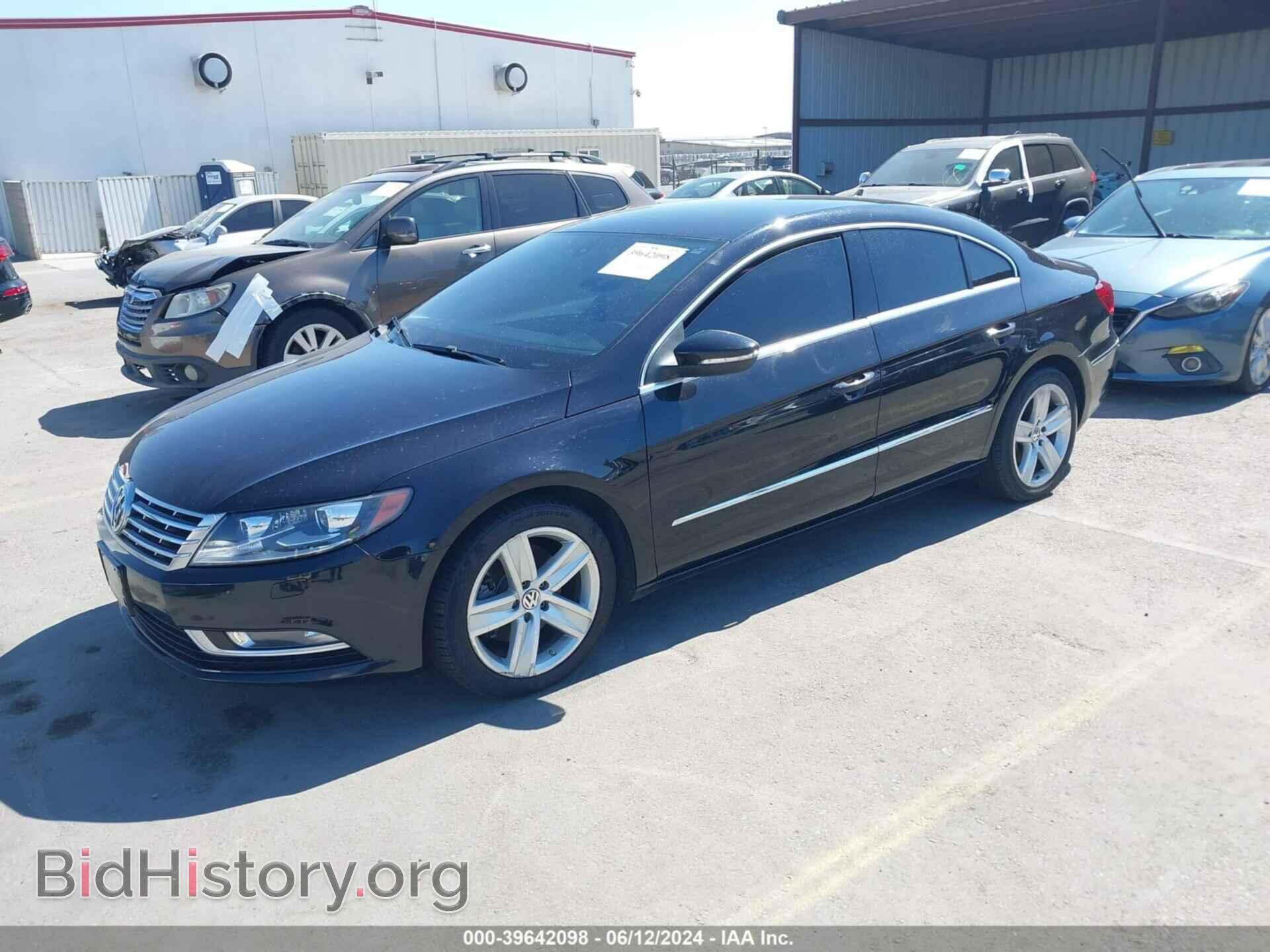 2013 VOLKSWAGEN CC - VIN: WVWBP7AN2DE558156 - Фото 2