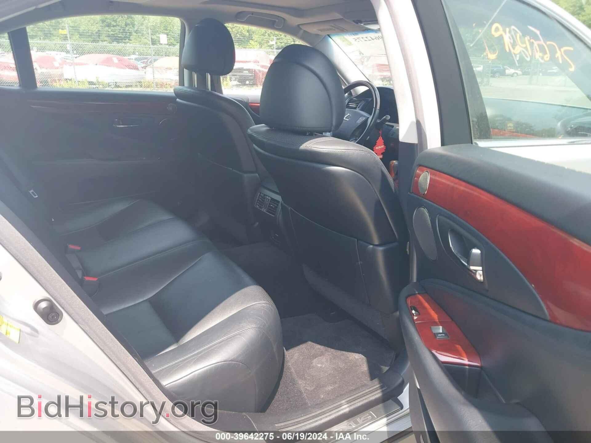 2010 LEXUS LS 460 - VIN: JTHCL5EF9A5008390 - Фото 8