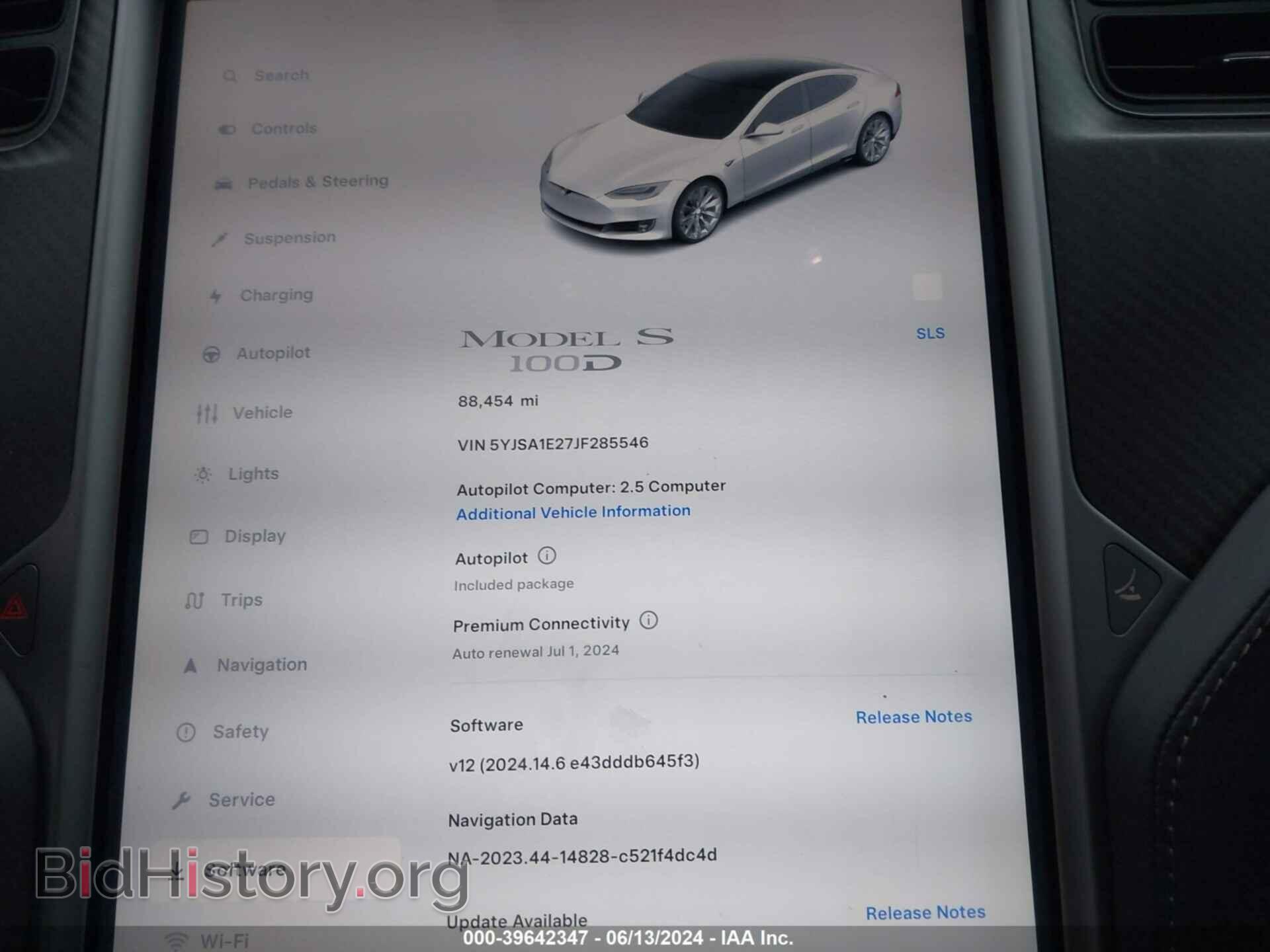 2018 TESLA MODEL S - VIN: 5YJSA1E27JF285546 - Photo 7