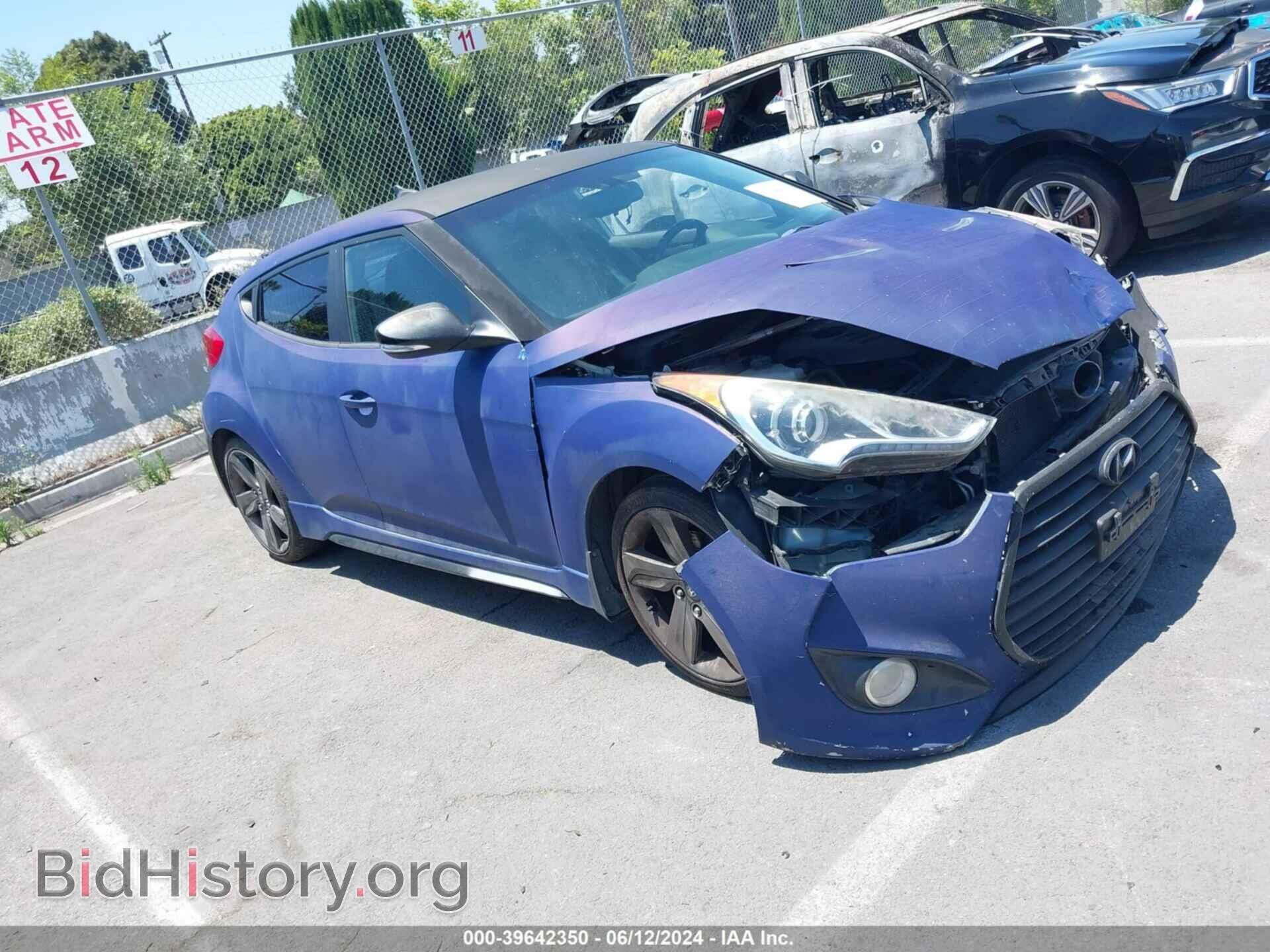 Фотография KMHTC6AEXEU209159 - HYUNDAI VELOSTER 2014