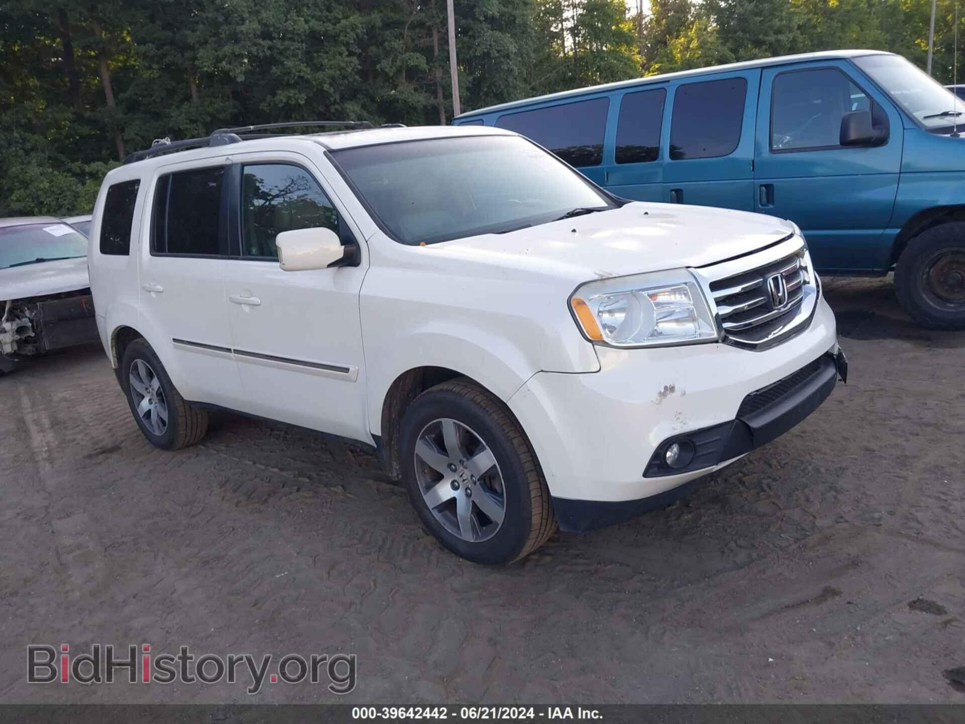 Photo 5FNYF4H94CB086205 - HONDA PILOT 2012