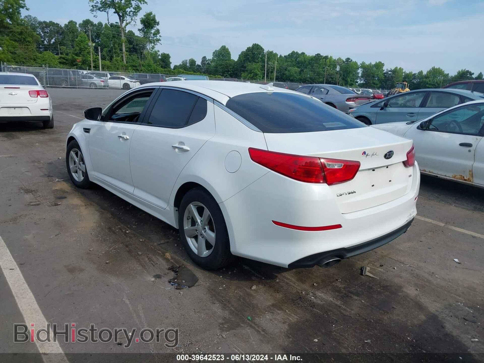 2015 KIA OPTIMA - VIN: KNAGM4A73F5630948 - Фото 3