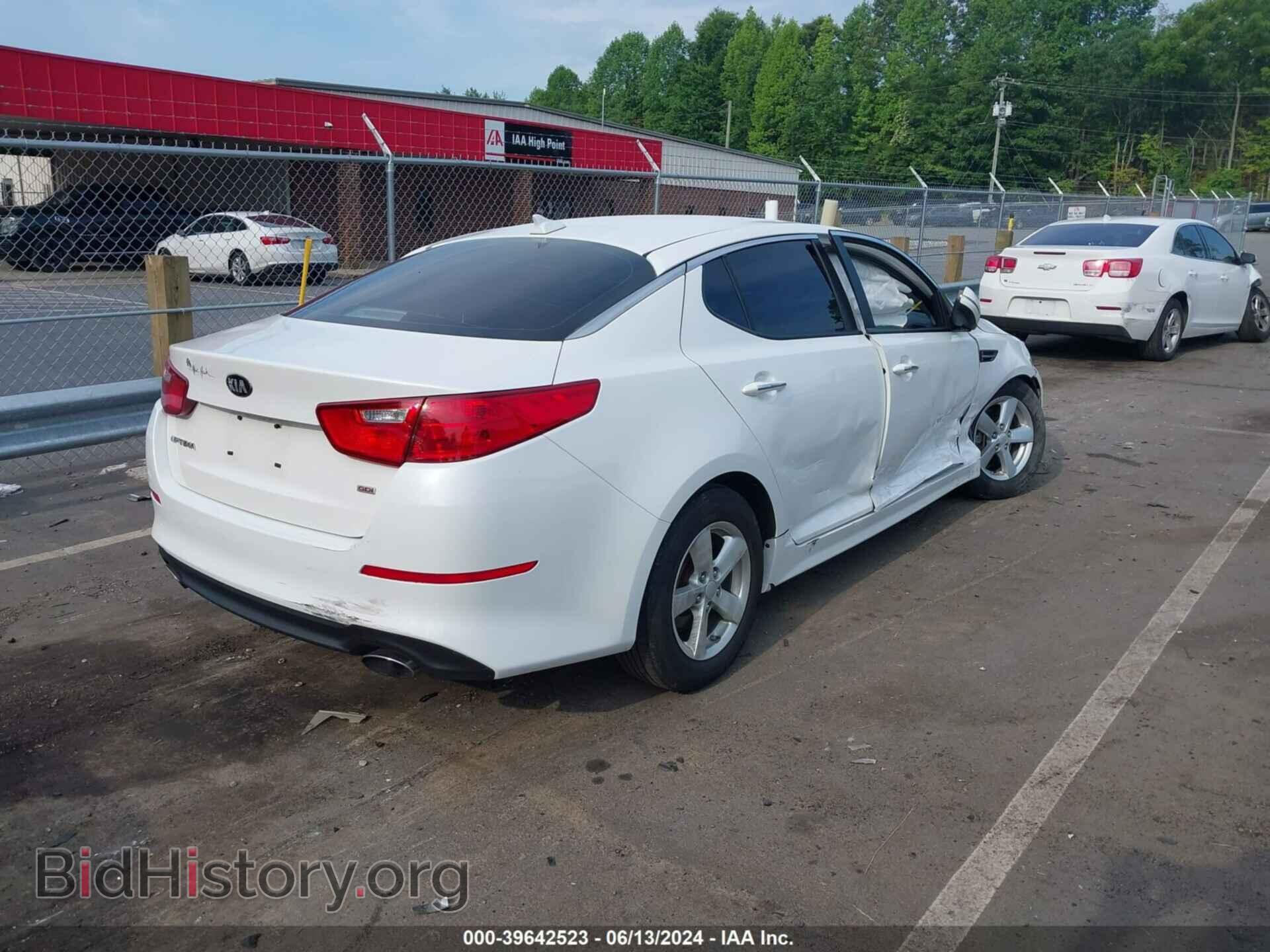 2015 KIA OPTIMA - VIN: KNAGM4A73F5630948 - Фото 4