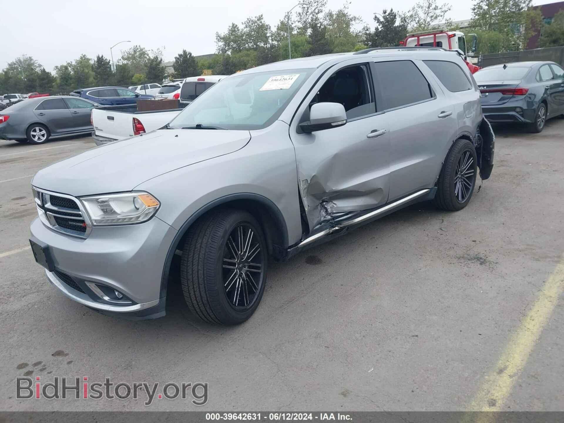 2014 DODGE DURANGO - VIN: 1C4RDHDG4EC318016 - Фото 2