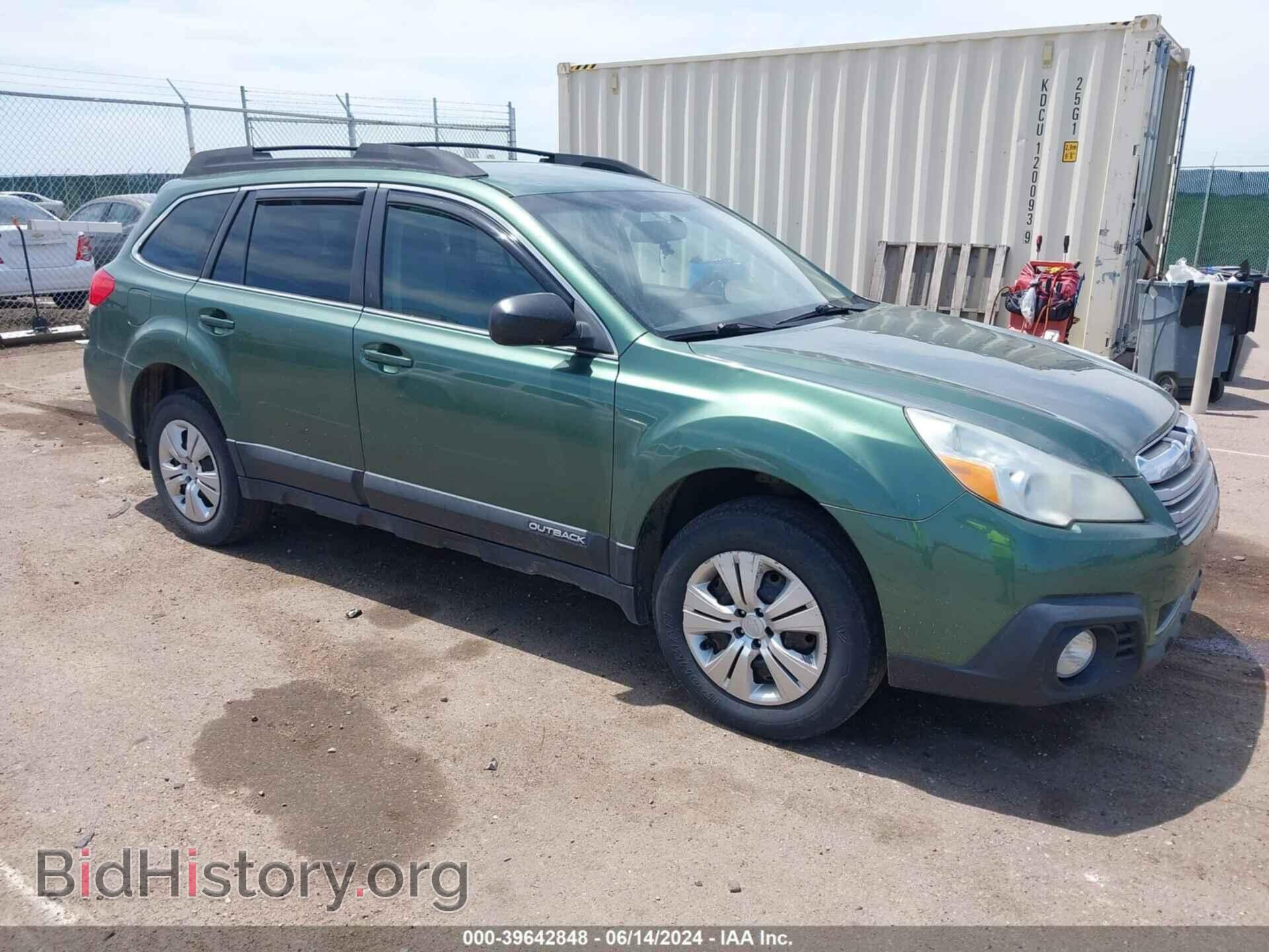 Фотография 4S4BRCAC2D1217442 - SUBARU OUTBACK 2013