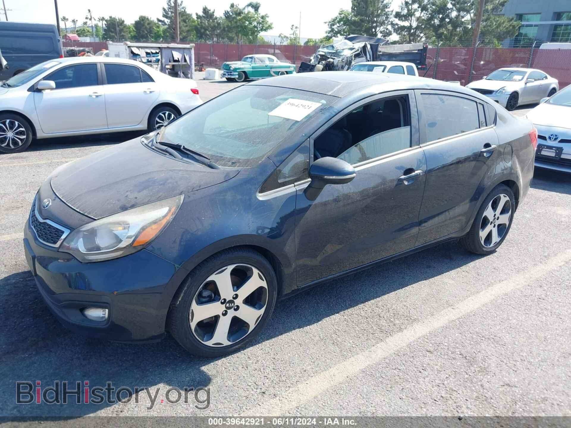 2013 KIA RIO - VIN: KNADN4A33D6272447 - Фото 2