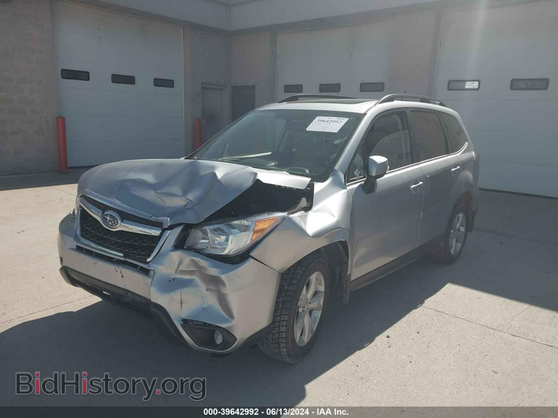 2014 SUBARU FORESTER - VIN: JF2SJAMC2EH490340 - Фото 2