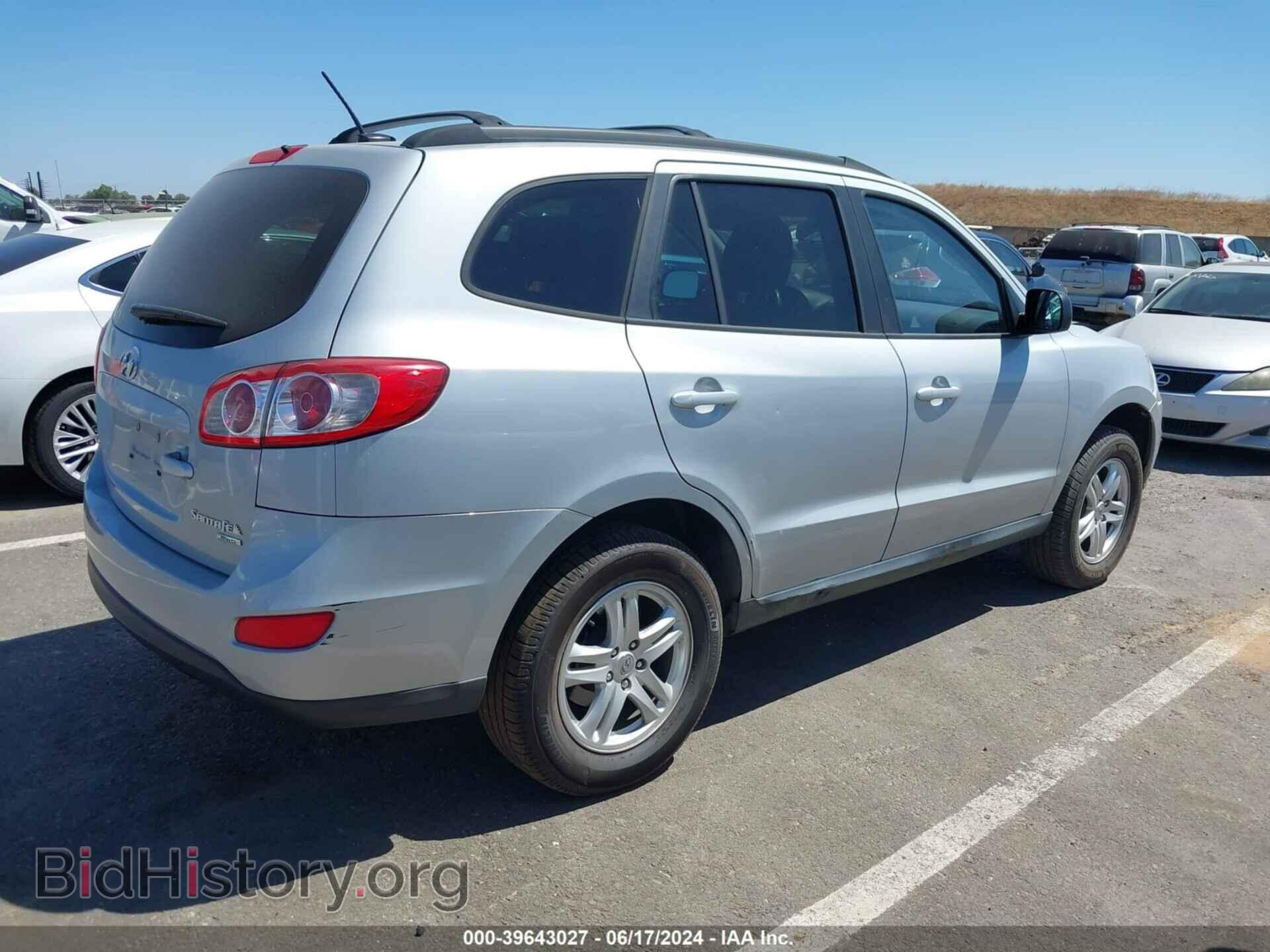 2010 HYUNDAI SANTA FE - VIN: 5NMSGDAB5AH351693 - Фото 4