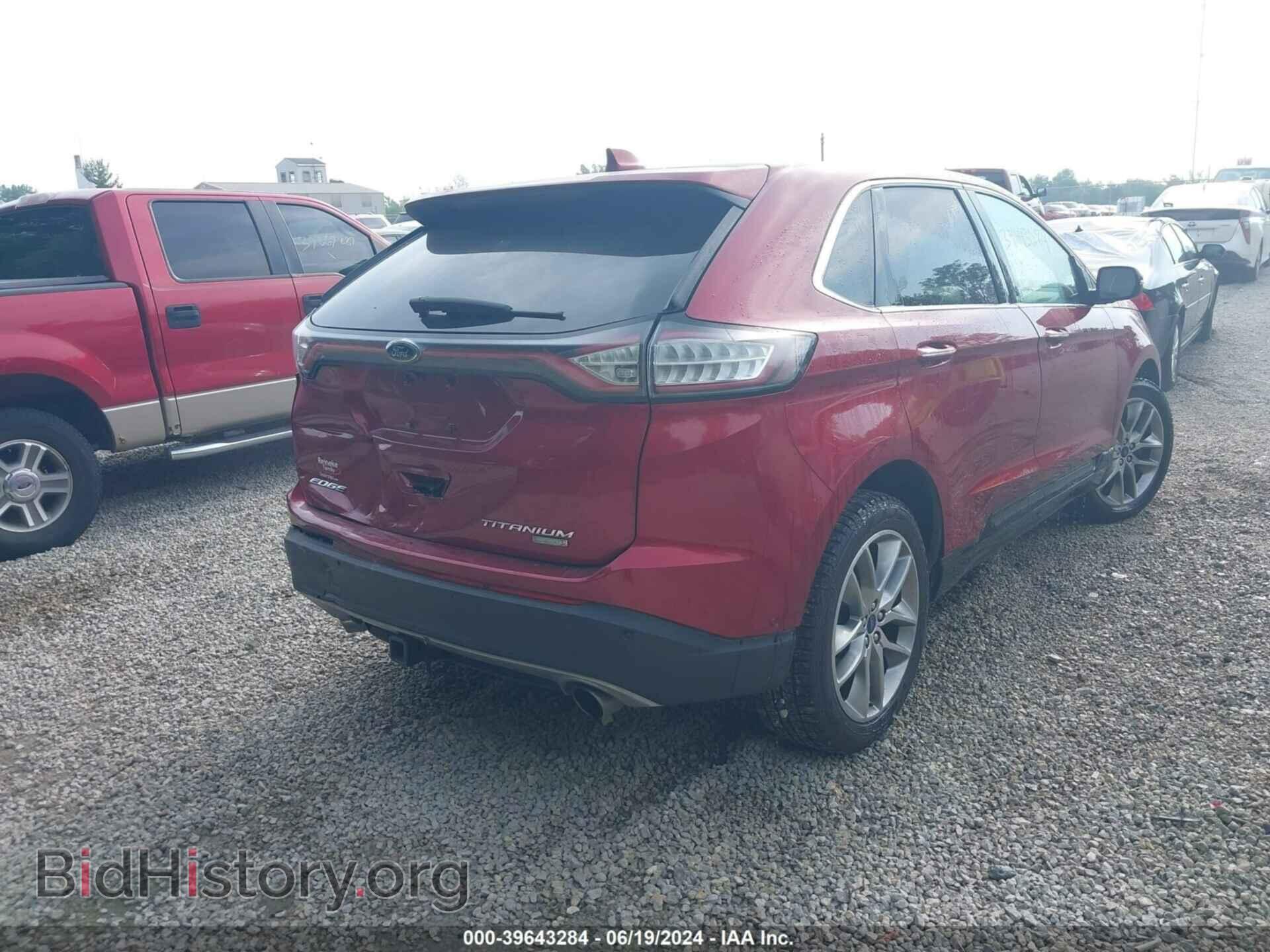2015 FORD EDGE - VIN: 2FMPK3K96FBC25905 - Фото 4