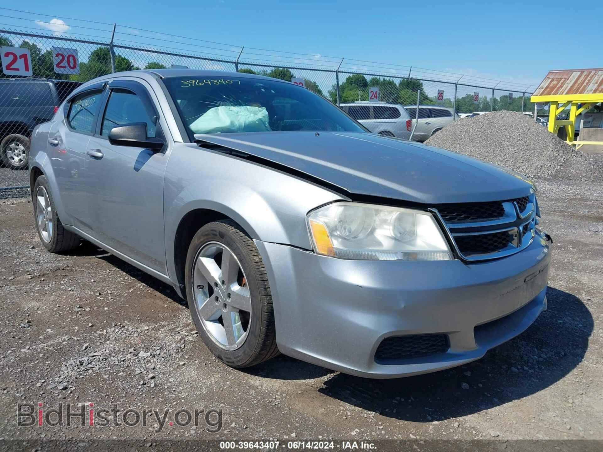 Фотография 1C3CDZAB8EN109147 - DODGE AVENGER 2014