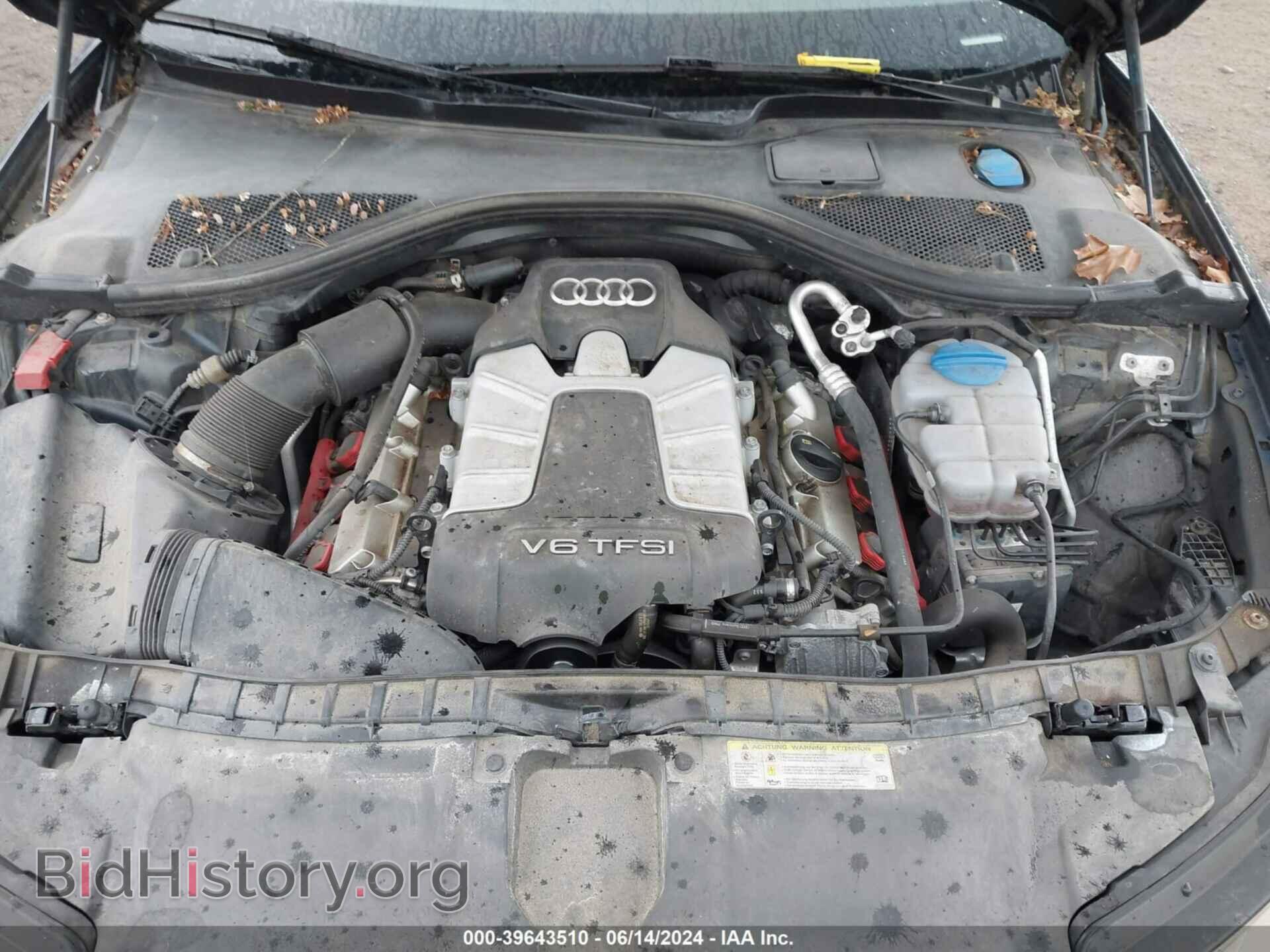 2014 AUDI A6 - VIN: WAUFGAFC3EN044529 - Фото 10