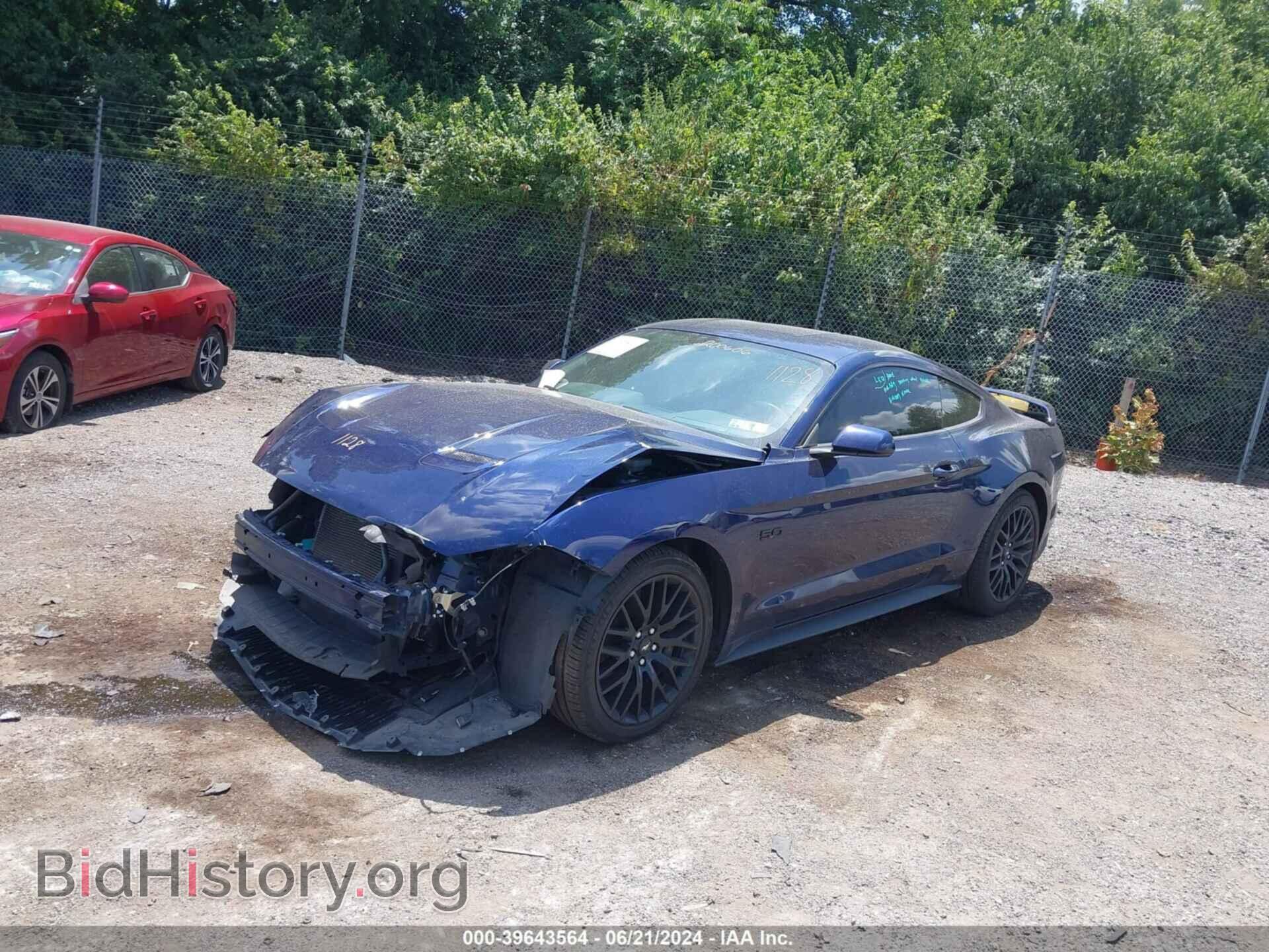 2019 FORD MUSTANG - VIN: 1FA6P8CF4K5200606 - Фото 2