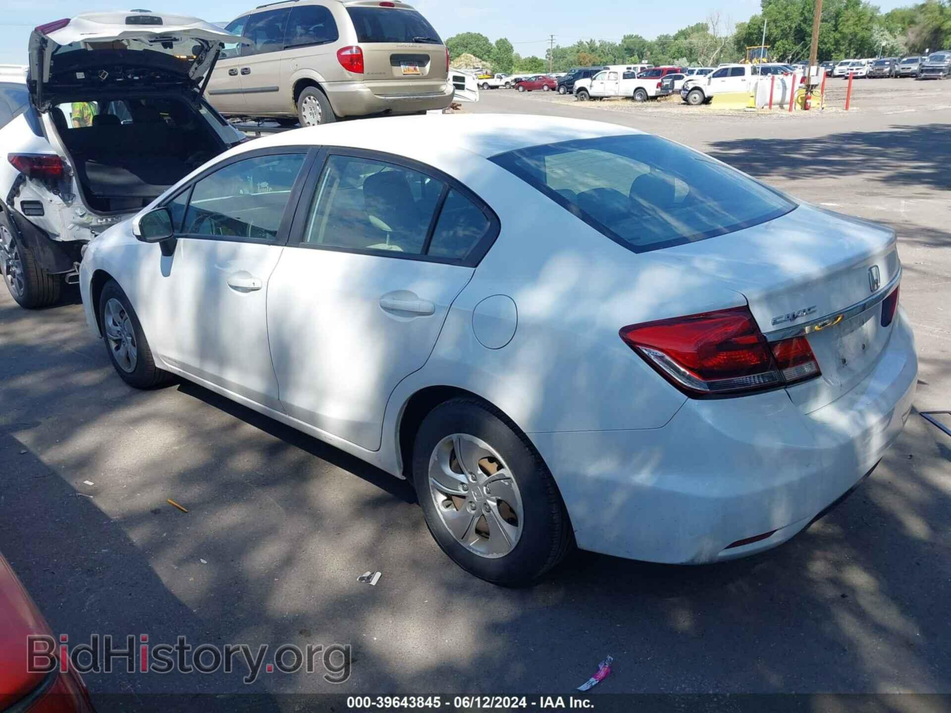 2014 HONDA CIVIC - VIN: 19XFB2F56EE027186 - Фото 3