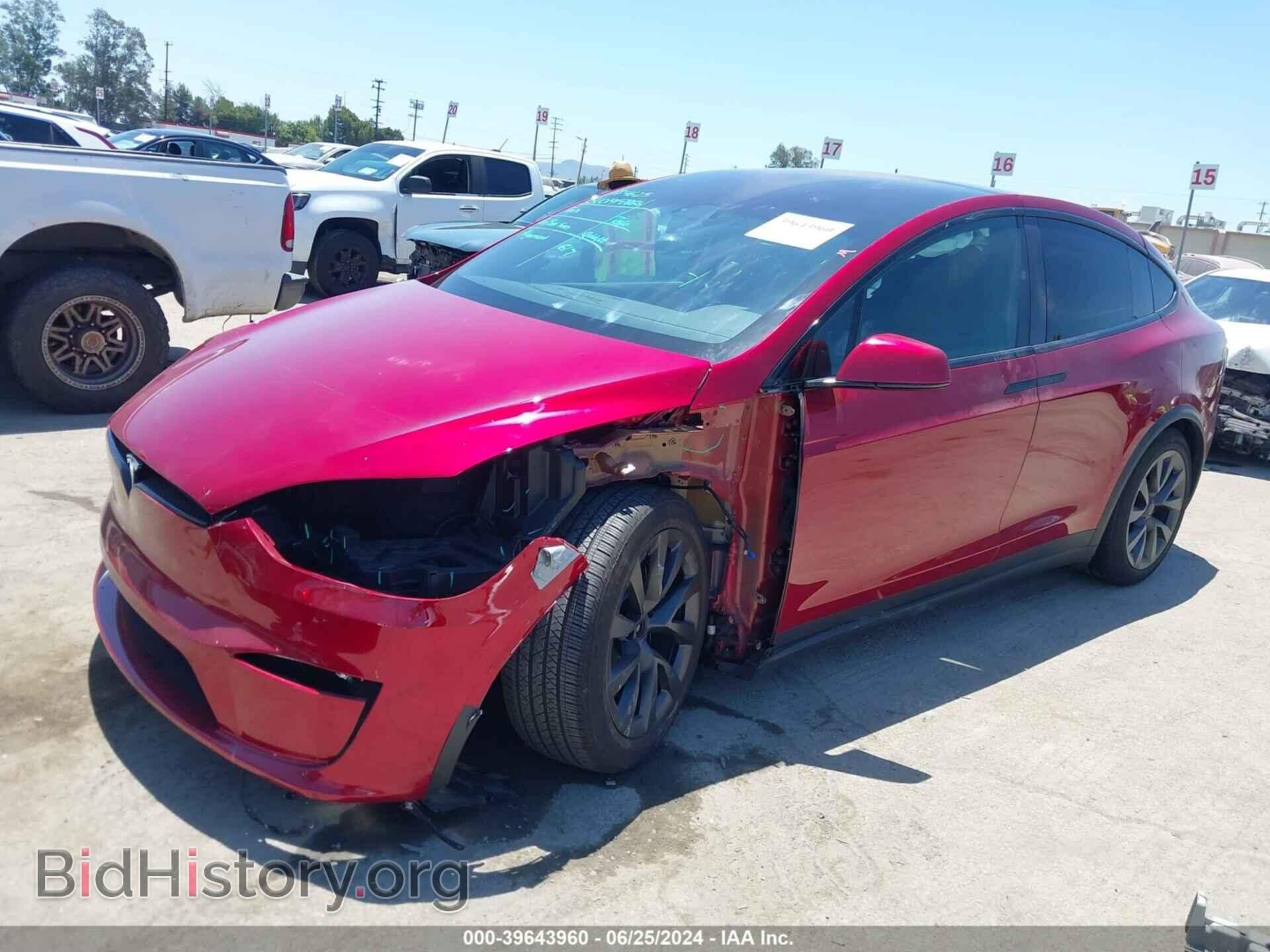 2023 TESLA MODEL X - VIN: 7SAXCDE57PF424081 - Фото 2