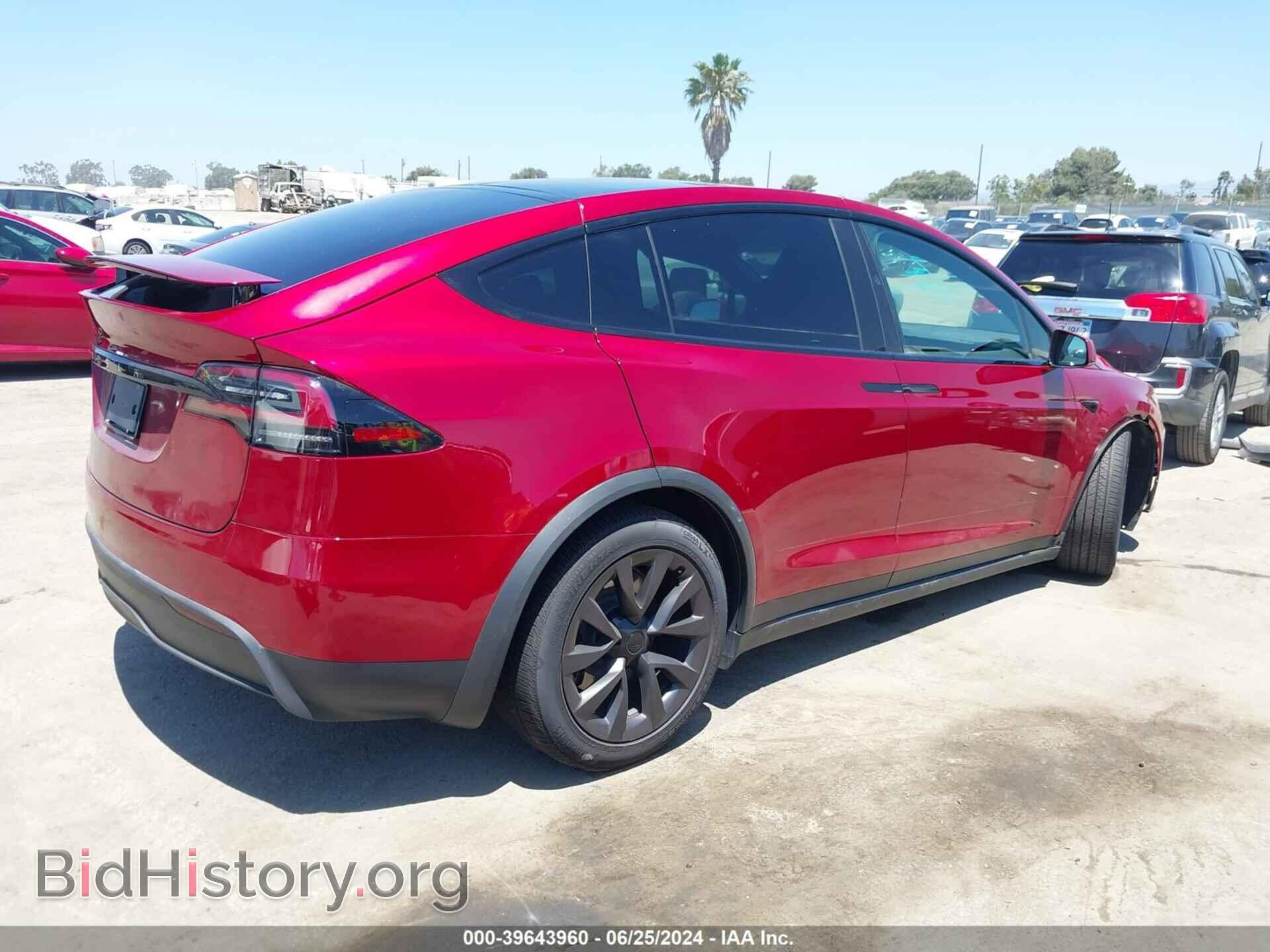 2023 TESLA MODEL X - VIN: 7SAXCDE57PF424081 - Фото 4