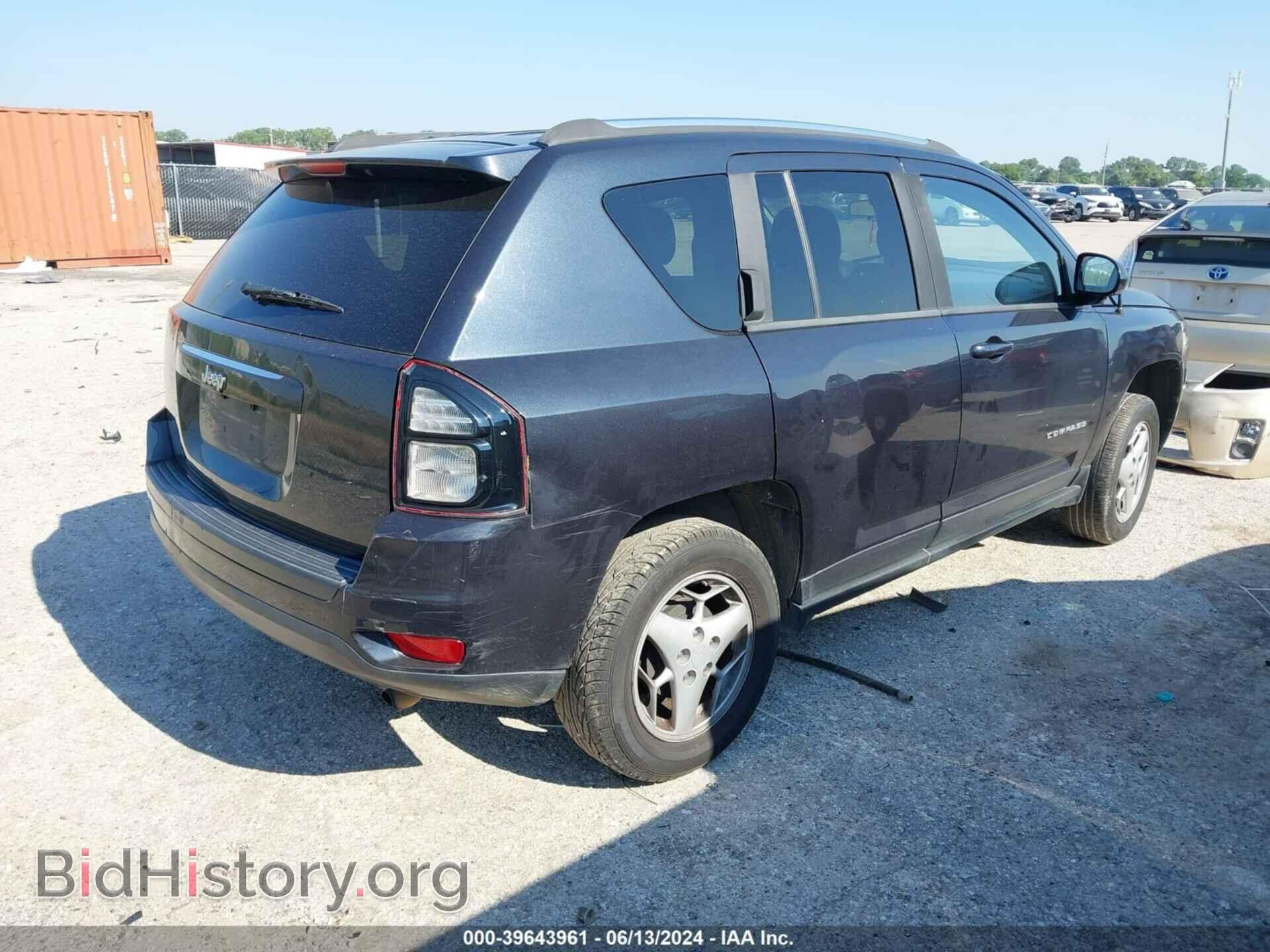 2014 JEEP COMPASS - VIN: 1C4NJCBA4ED593680 - Фото 4