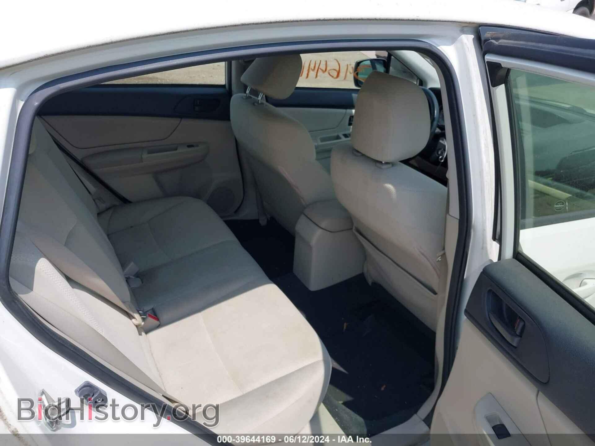 2012 SUBARU IMPREZA - VIN: JF1GPAA64CH242255 - Фото 8