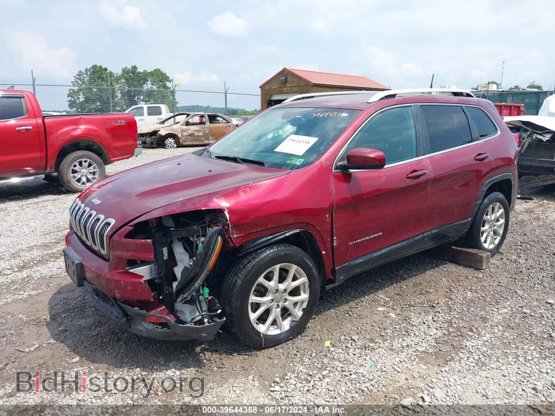 2018 JEEP CHEROKEE - VIN: 1C4PJLCB7JD605282 - Фото 2