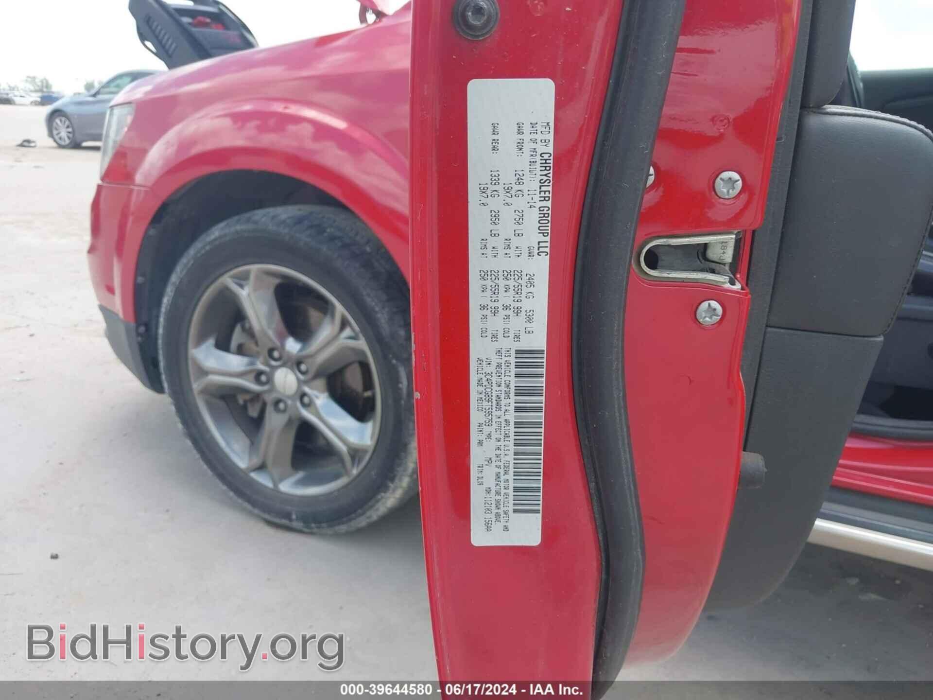 2015 DODGE JOURNEY - VIN: 3C4PDCGB9FT595759 - Фото 9