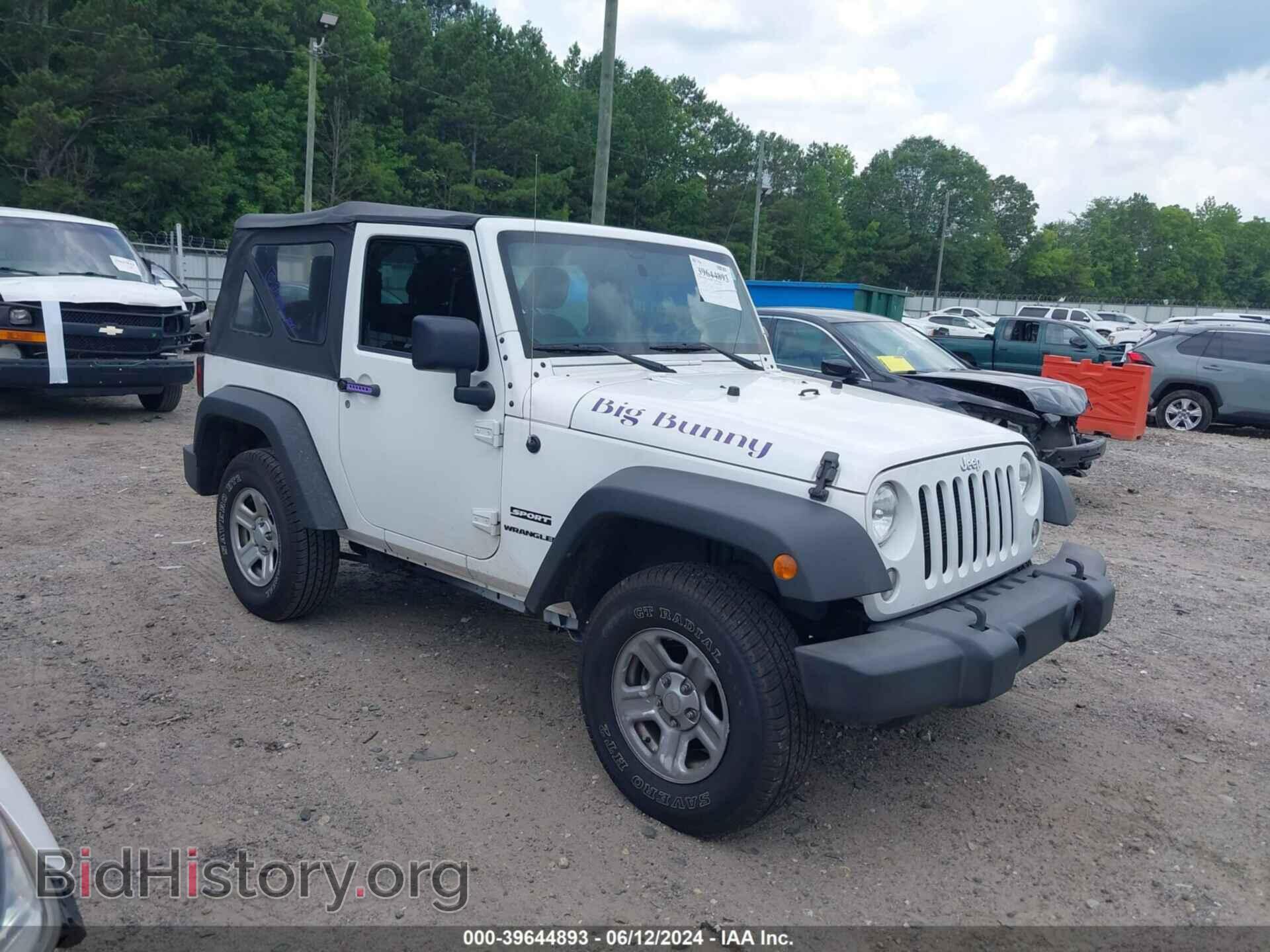 Photo 1C4AJWAG2HL618317 - JEEP WRANGLER 2017