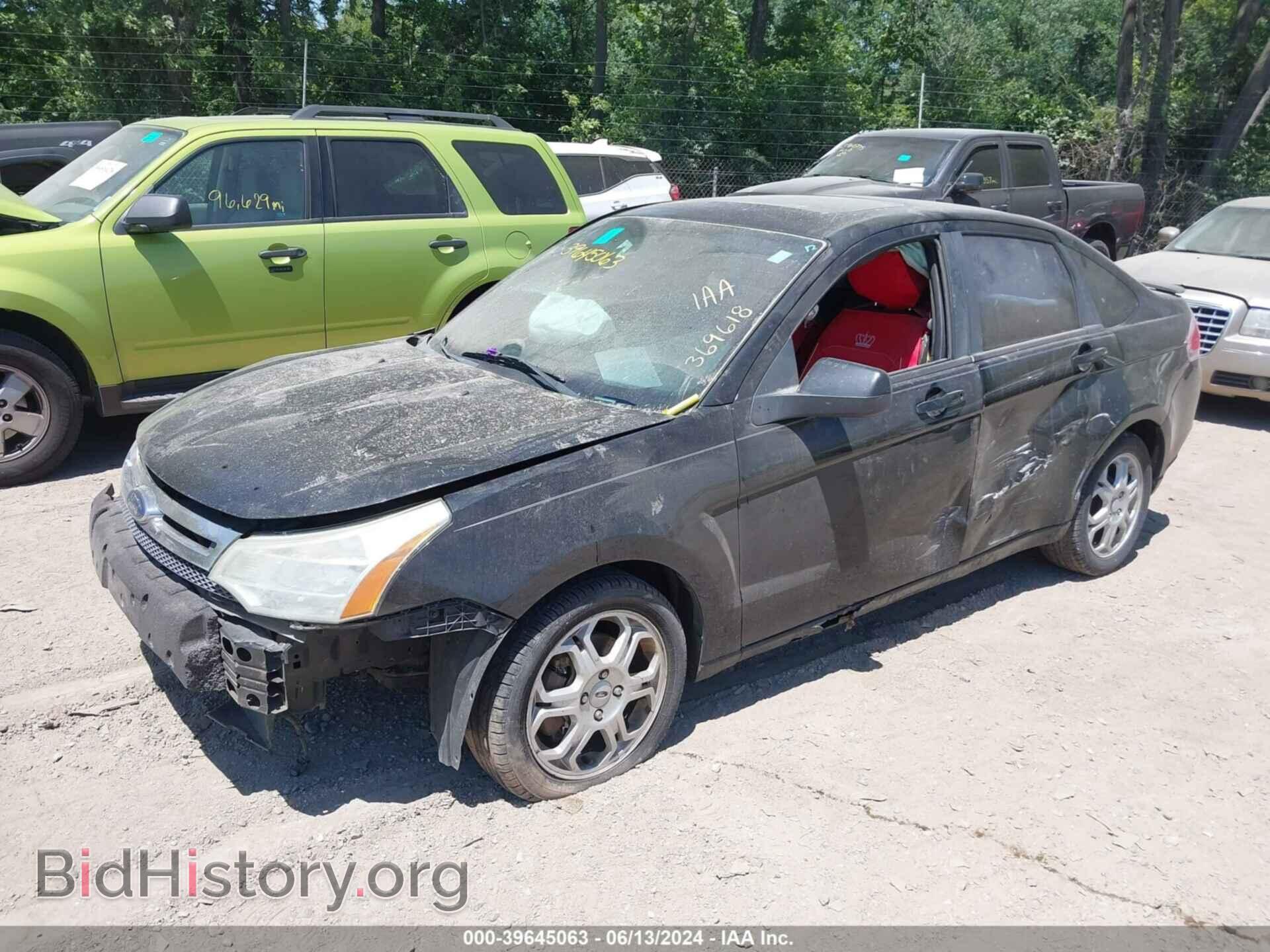 2009 FORD FOCUS - VIN: 1FAHP36N69W164324 - Фото 2