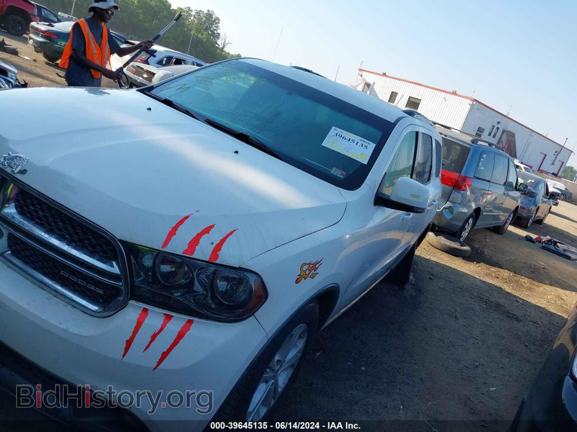 2012 DODGE DURANGO - VIN: 1C4RDJDG0CC121297 - Фото 2