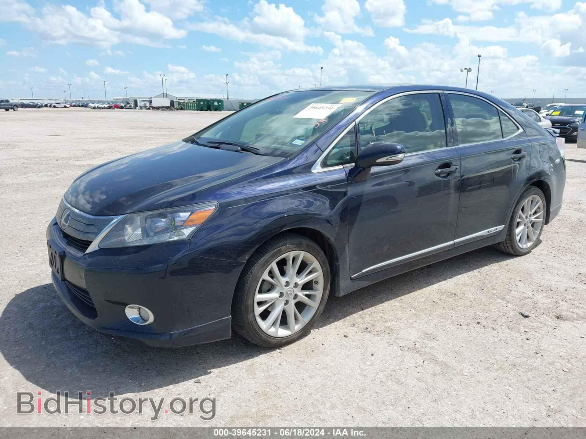 2010 LEXUS HS 250H - VIN: JTHBB1BA2A2007468 - Photo 2