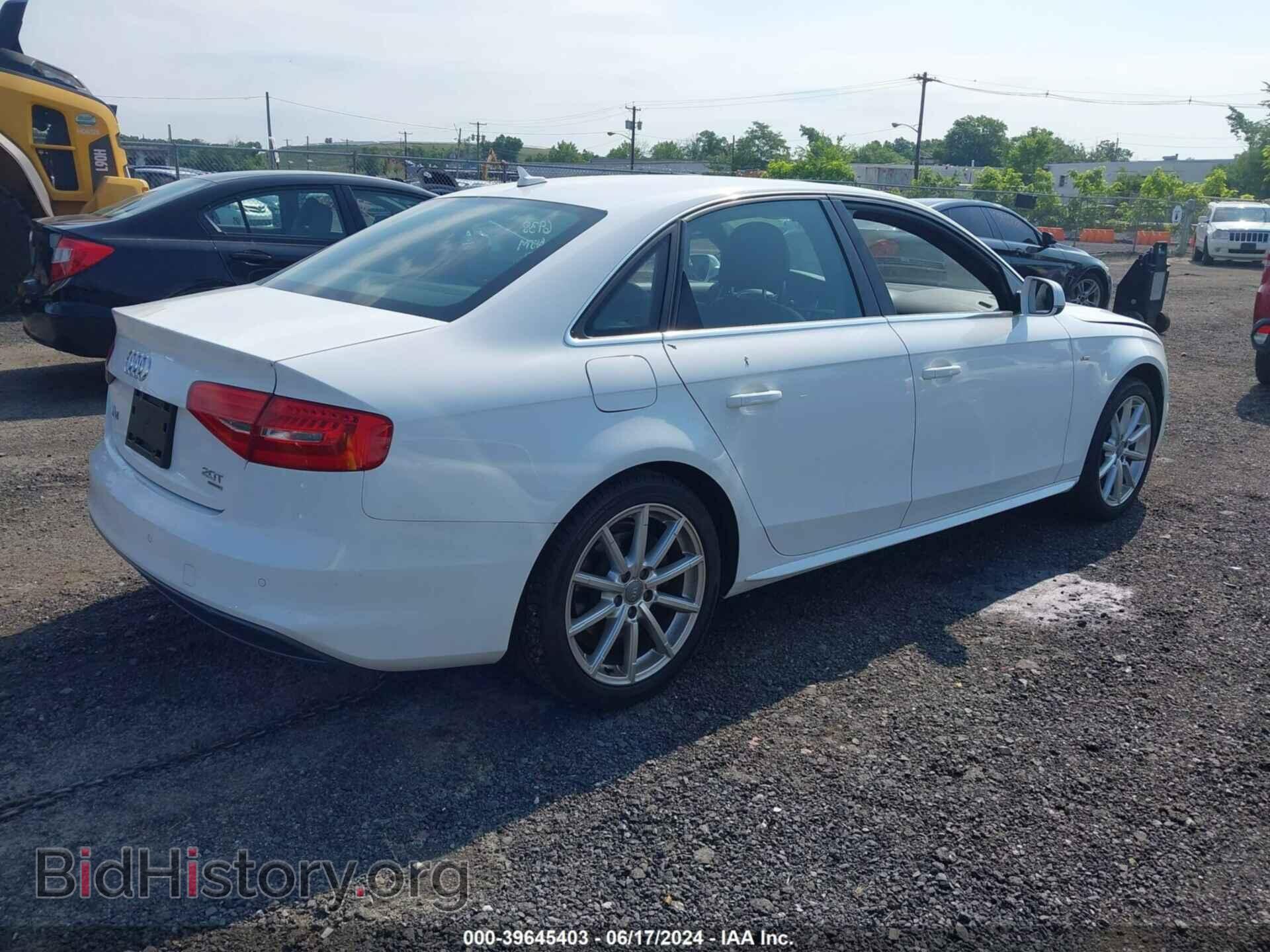 2014 AUDI A4 - VIN: WAUFFAFL2EN021925 - Фото 4
